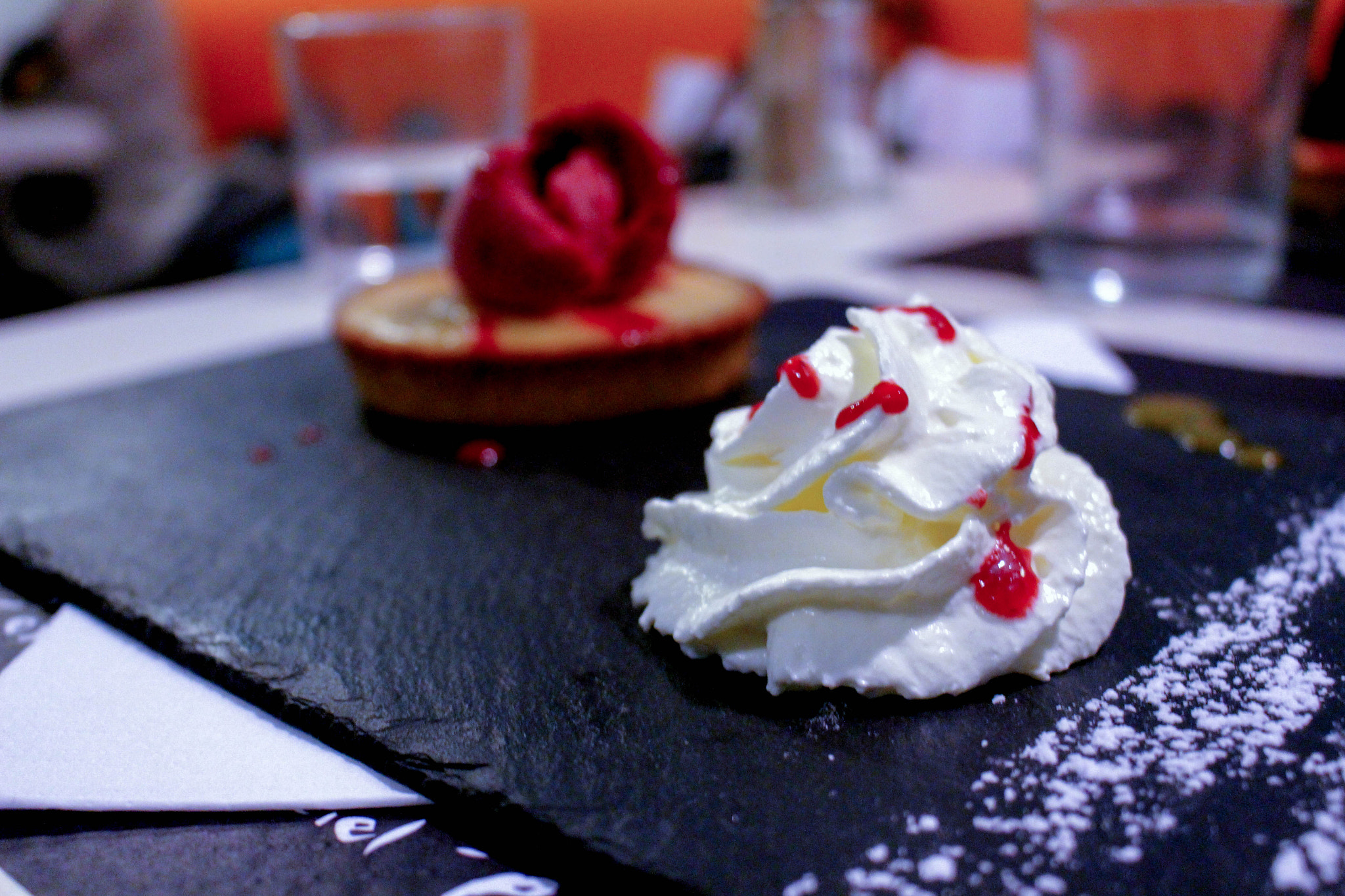Eating at Do Re Mi, Nantes, France