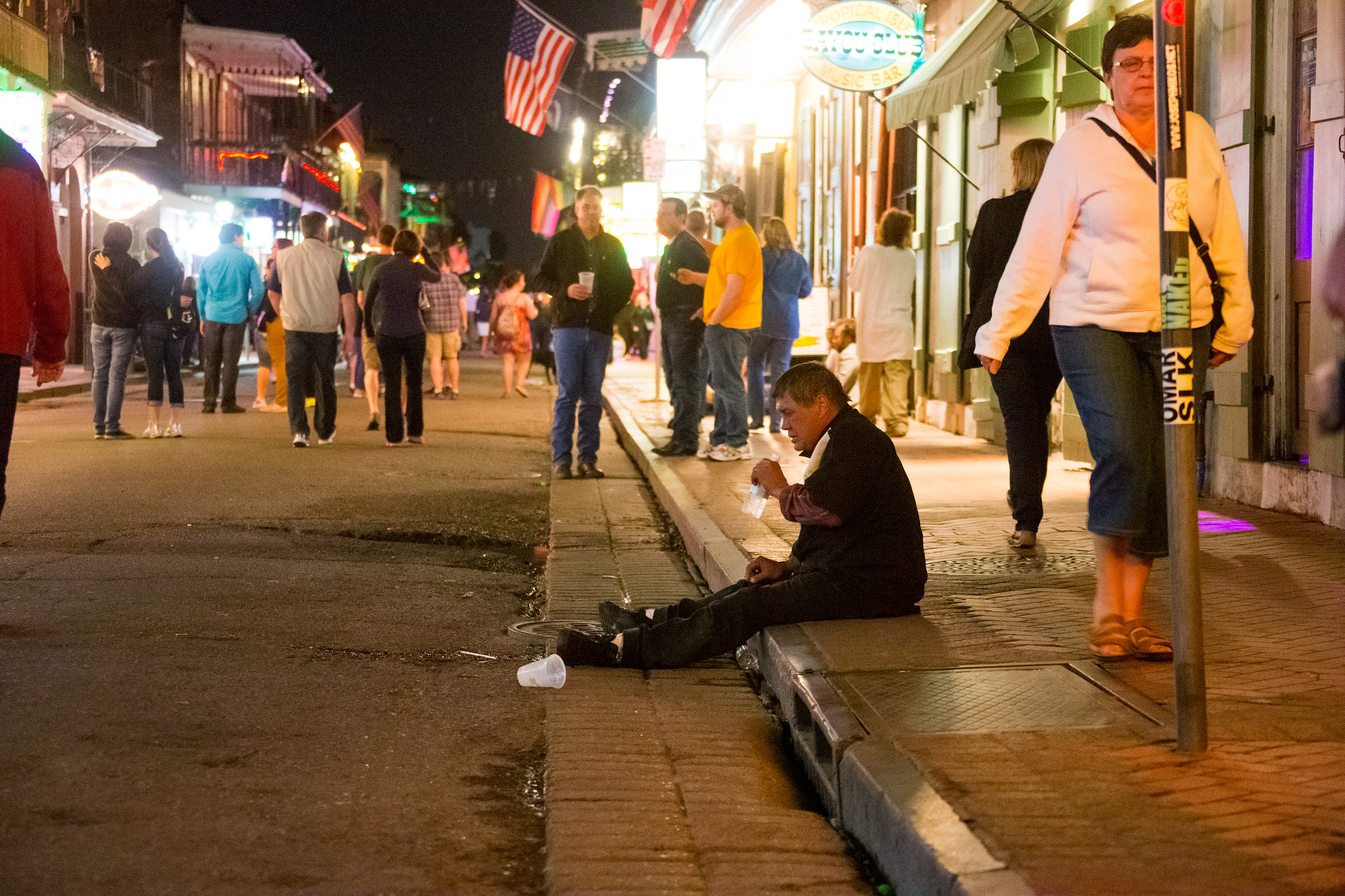 Canon EF 28-300mm F3.5-5.6L IS USM sample photo. Down and out in new orleans photography