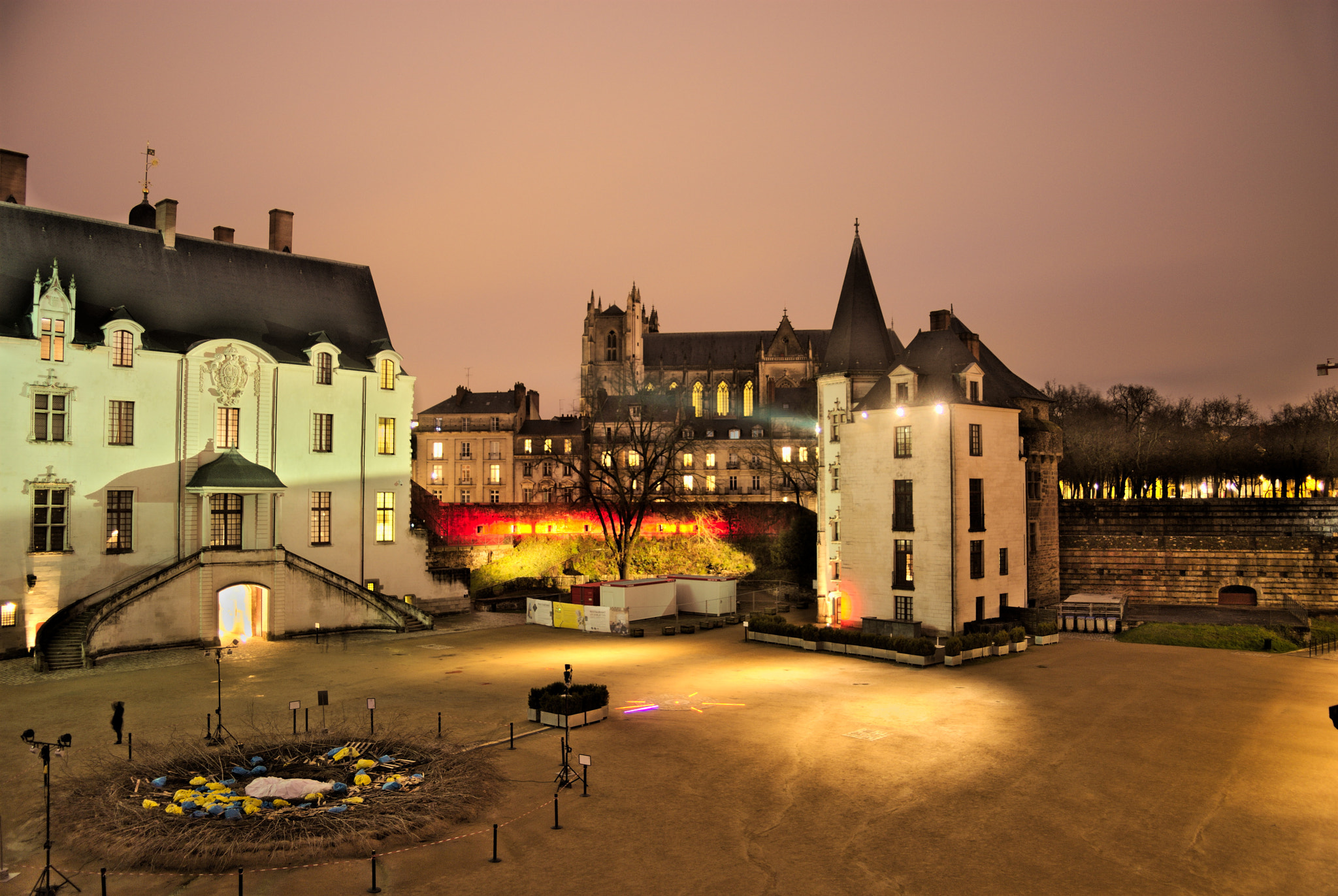 Nikon D200 + Sigma 18-50mm F3.5-5.6 DC sample photo. Views from the castle of nantes photography