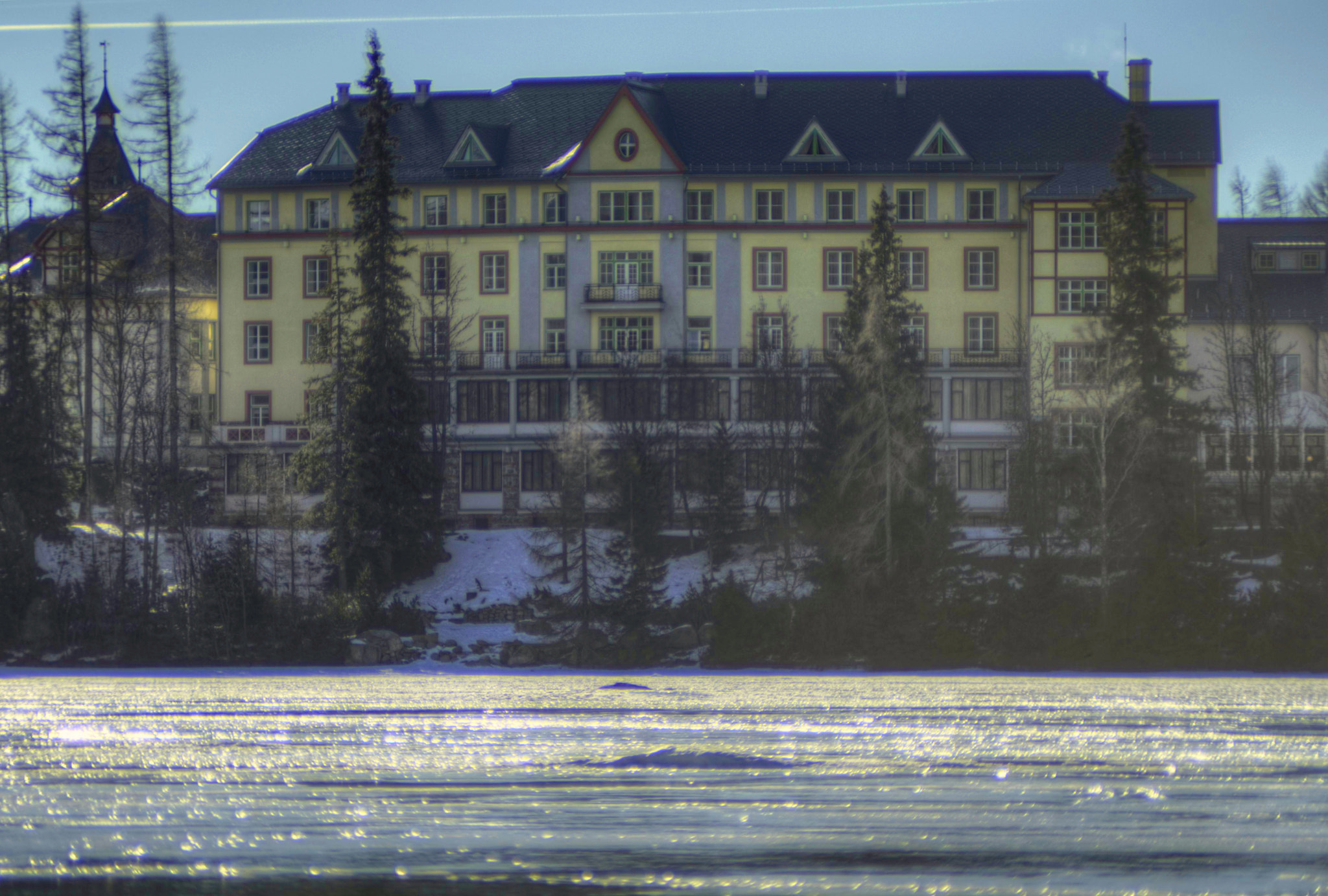 Manual Lens No CPU sample photo. At a lake Štrbské pleso photography