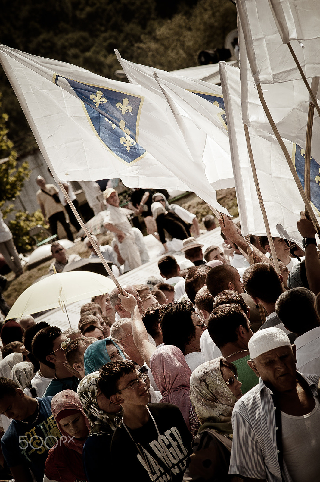 Nikon D90 + Sigma 50-150mm F2.8 EX APO DC HSM sample photo. 11 july at srebrenica again photography