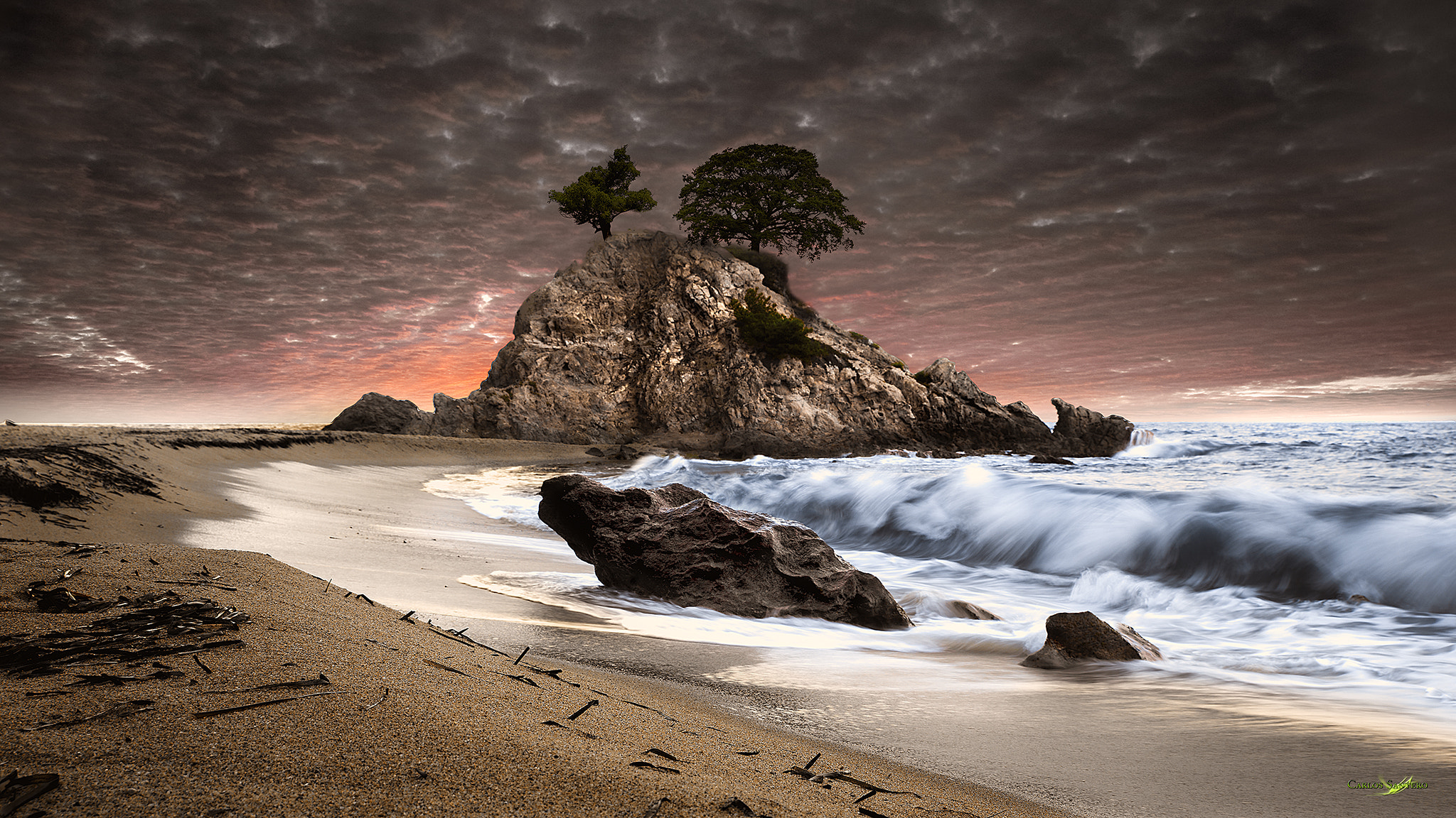 Sigma 24-70mm F2.8 EX DG Macro sample photo. Heart of costa brava photography