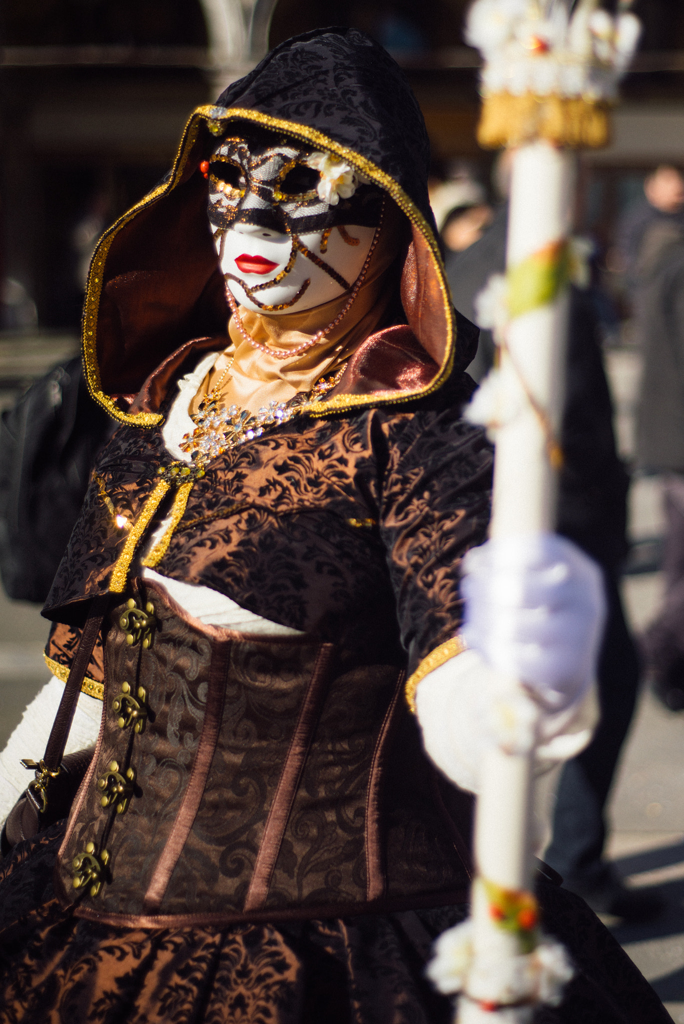 Nikon D800 + AF Nikkor 50mm f/1.8 sample photo. A photo-journalistic venice carnival photography