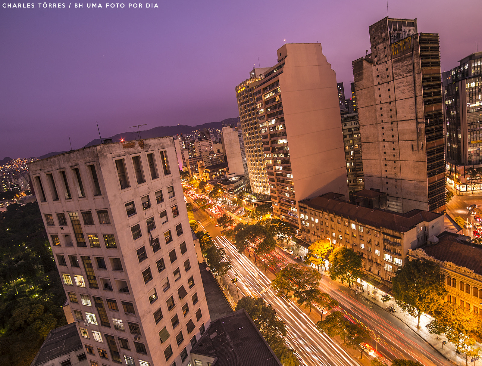 Nikon Df sample photo. Night in downtown photography