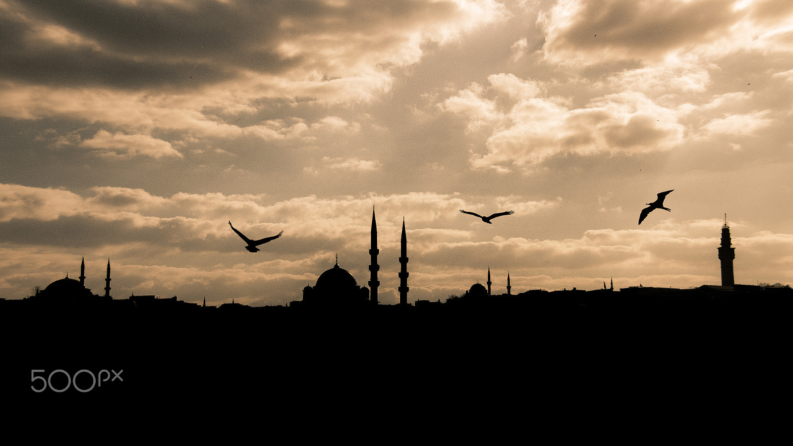 Canon EOS M sample photo. Silhouette istanbul photography