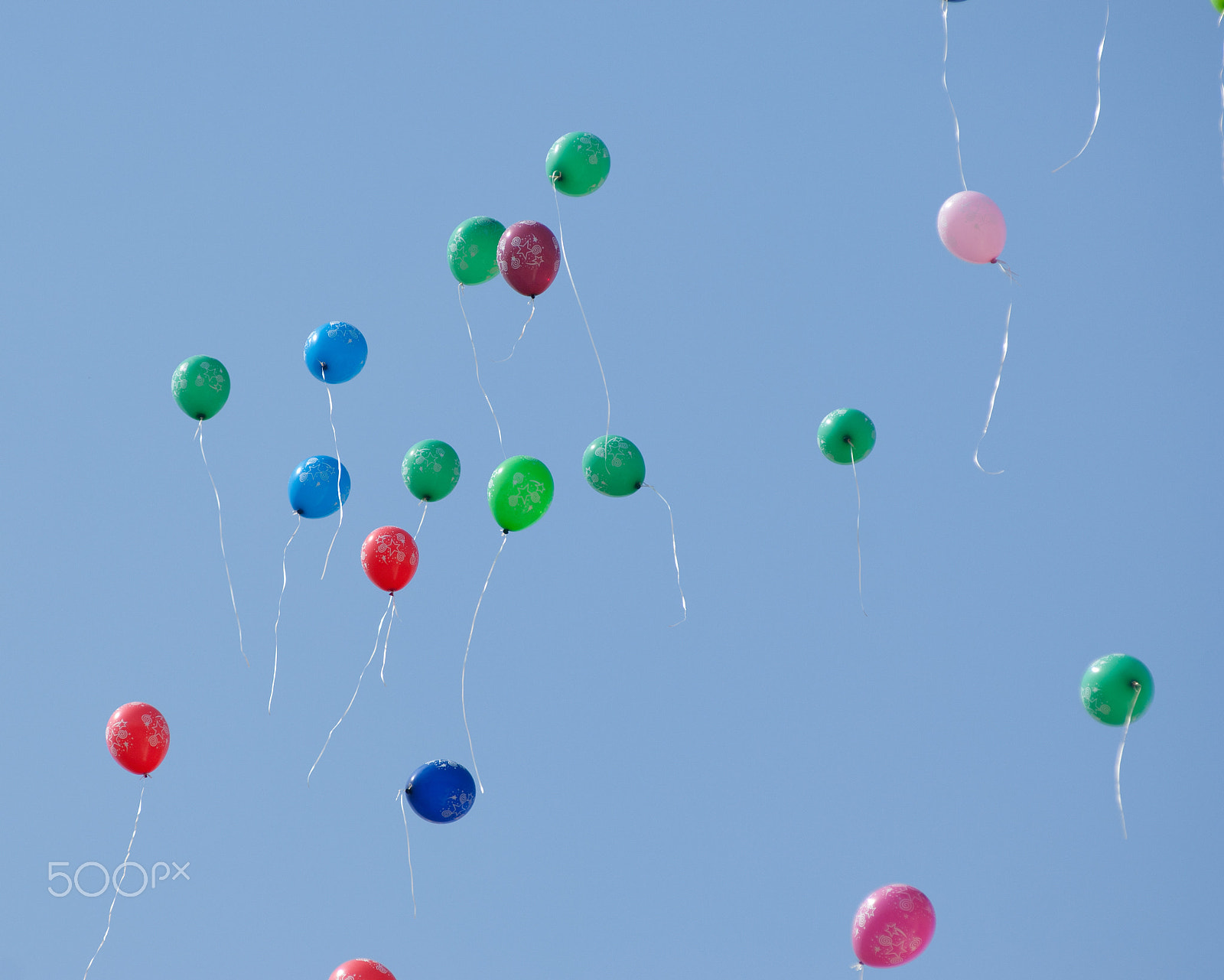 Nikon D2X sample photo. Baloons in the air photography