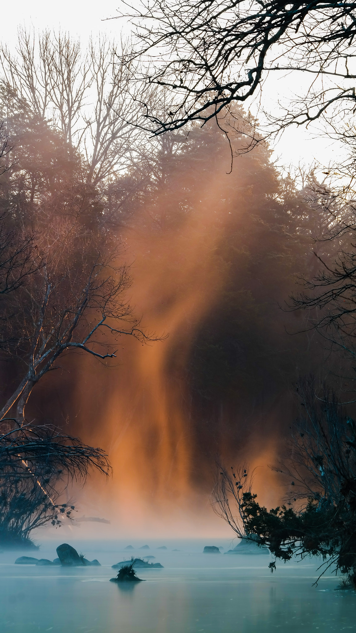 Samsung Galaxy NX sample photo. Fire and ice photography