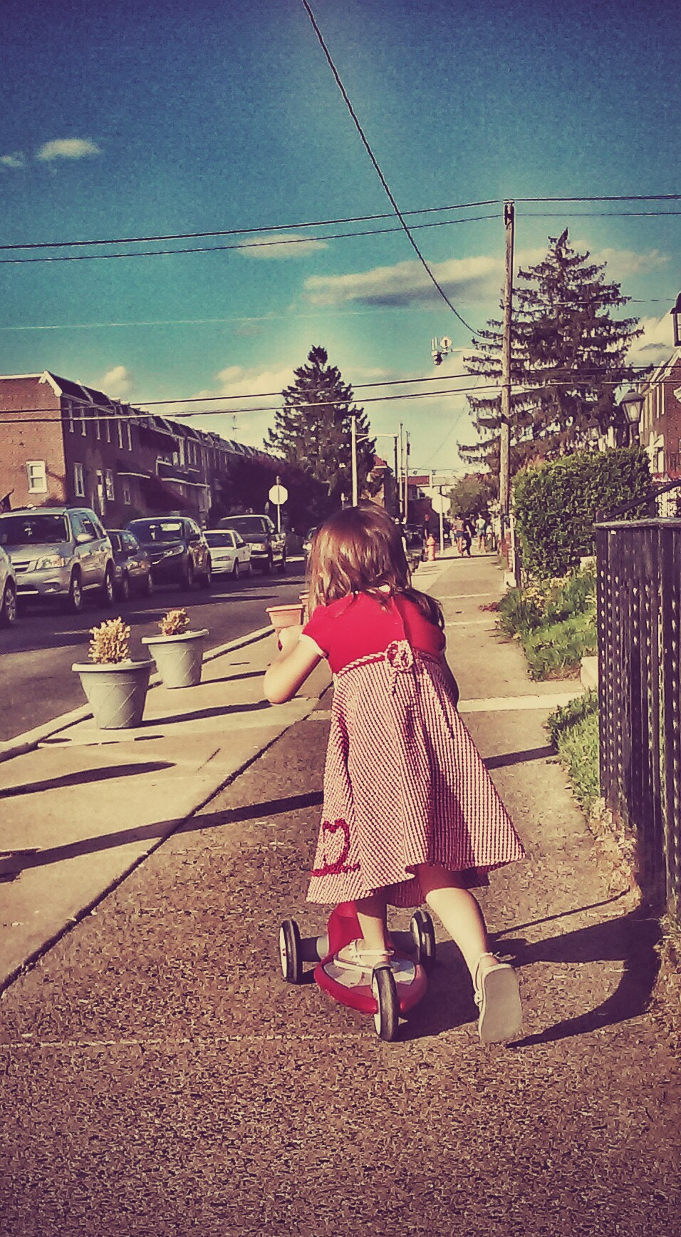 LG F60 sample photo. Outside fun. photography
