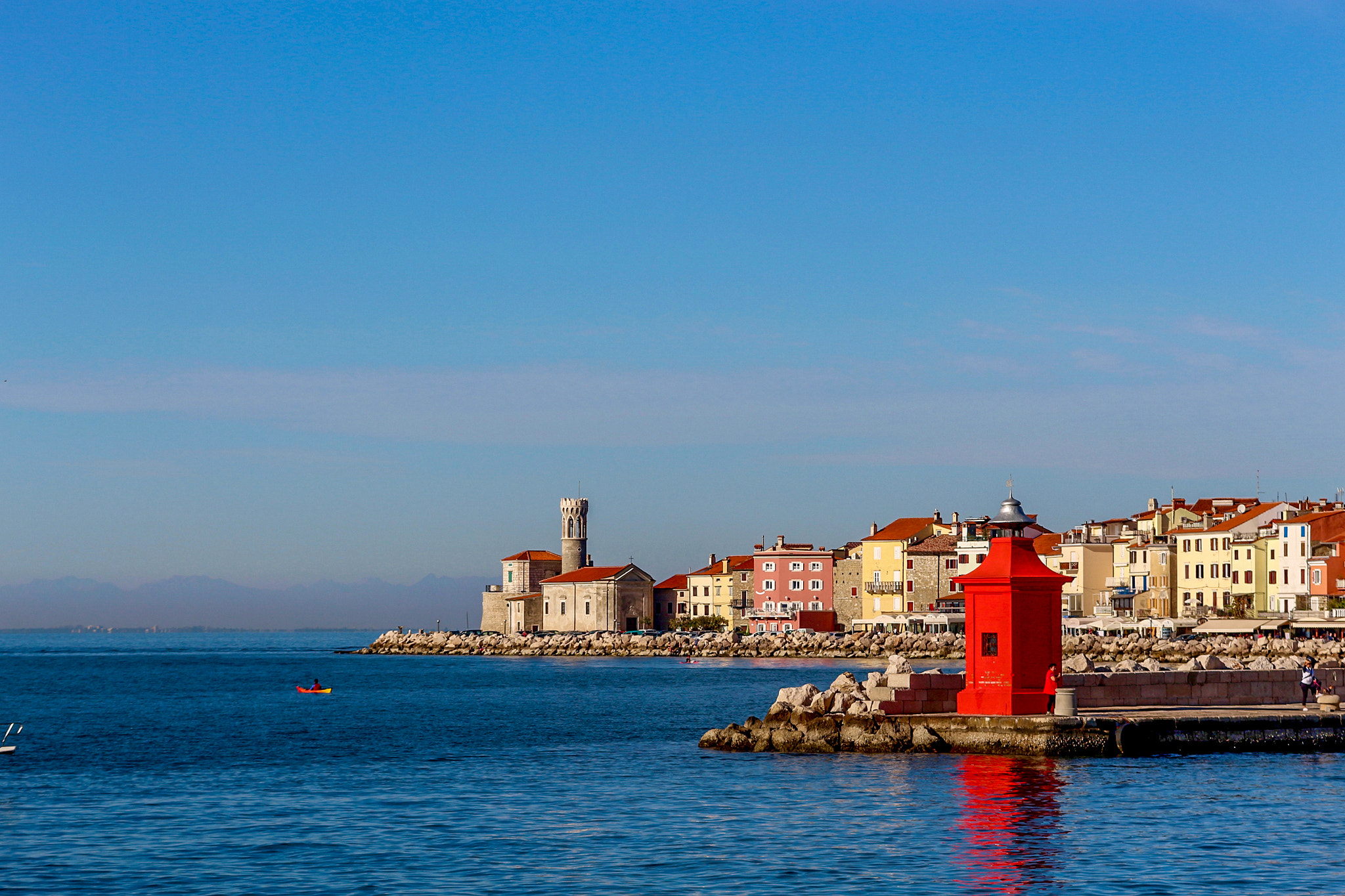 Canon EOS 100D (EOS Rebel SL1 / EOS Kiss X7) + Sigma APO 50-150mm f/2.8 [II] EX DC HSM sample photo. Piran, slovenia photography