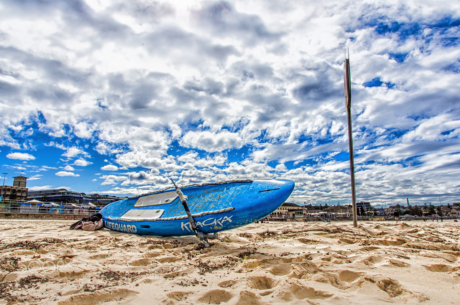 Sony Alpha DSLR-A580 sample photo. Lifeguard on bondi photography