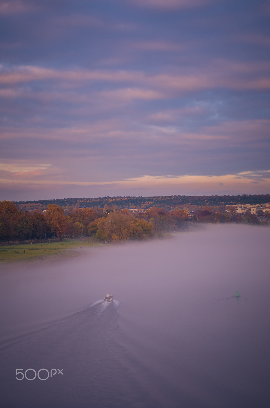 Pentax K-5 II + Pentax smc FA 50mm F1.4 sample photo. The foggy river i. photography