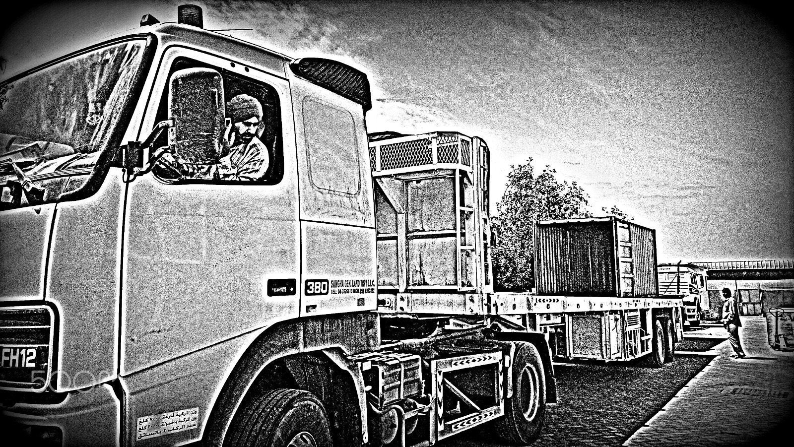 Nokia N9 sample photo. Logistics management photography