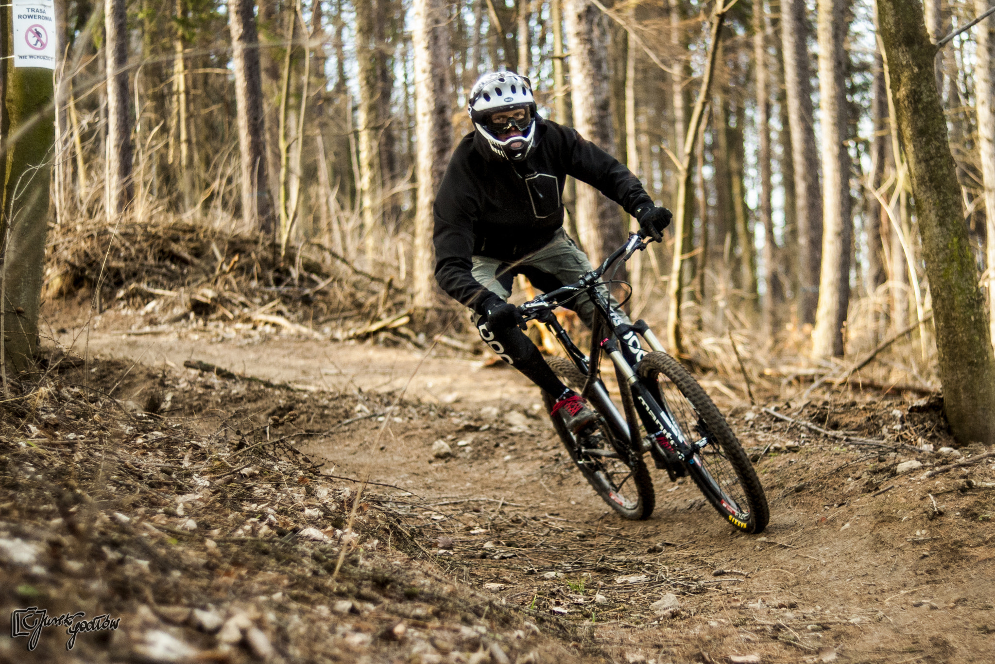 Sony Alpha DSLR-A700 + Minolta AF 50mm F1.7 sample photo. Riding on srebrna góra photography