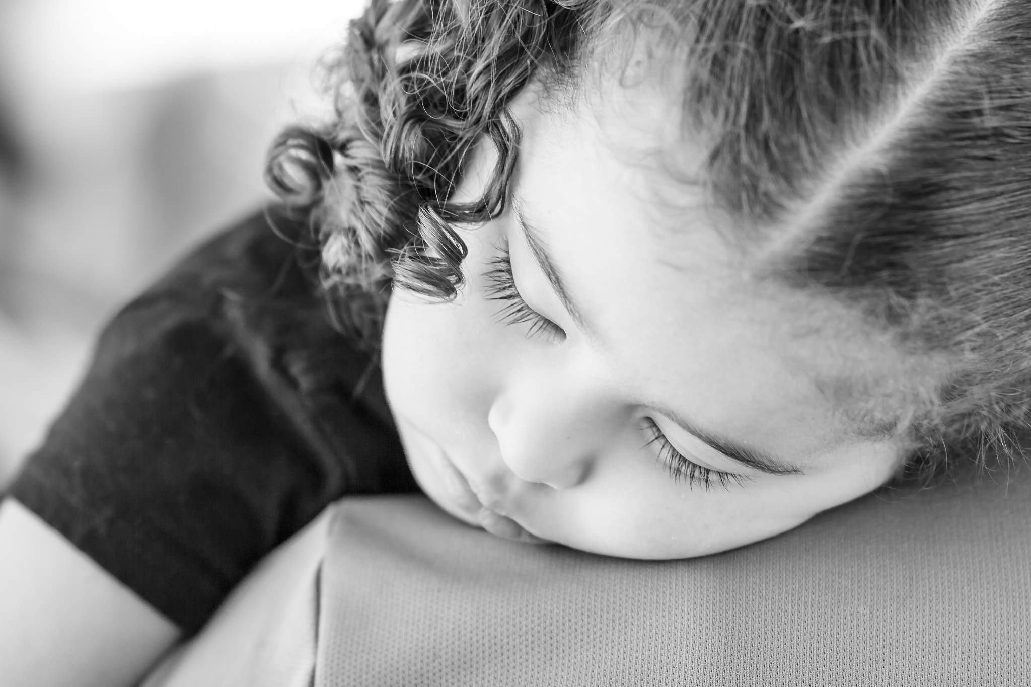 Canon EOS 60D + Canon EF 100mm F2.0 USM sample photo. Sleeping child photography