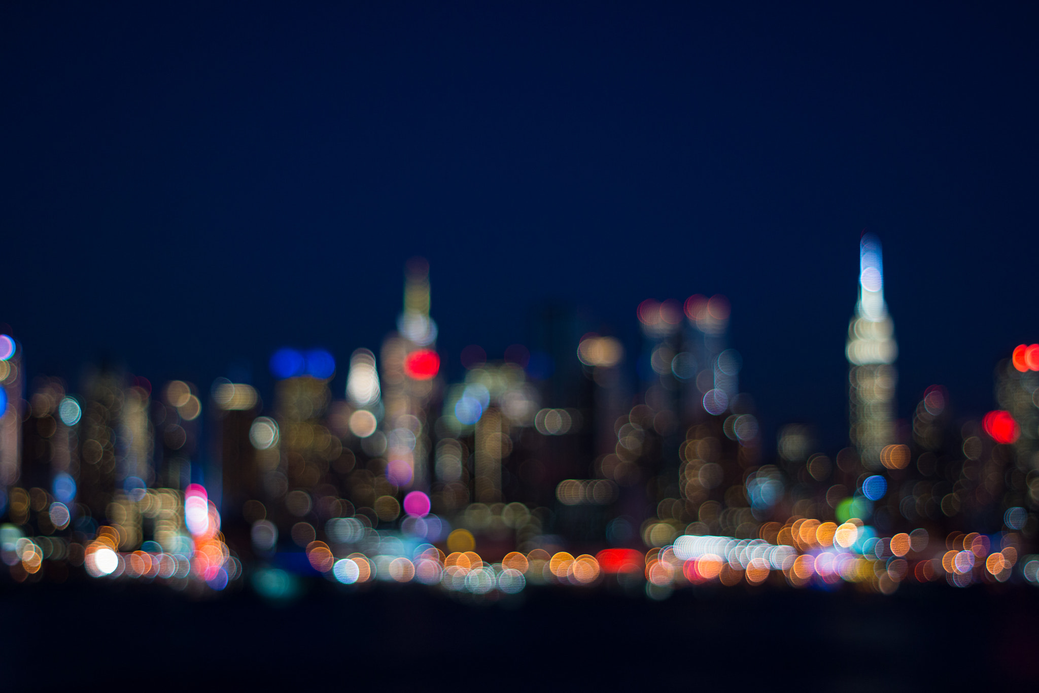 Sony SLT-A65 (SLT-A65V) + Minolta AF 50mm F1.7 sample photo. Midtown new york bokeh photography