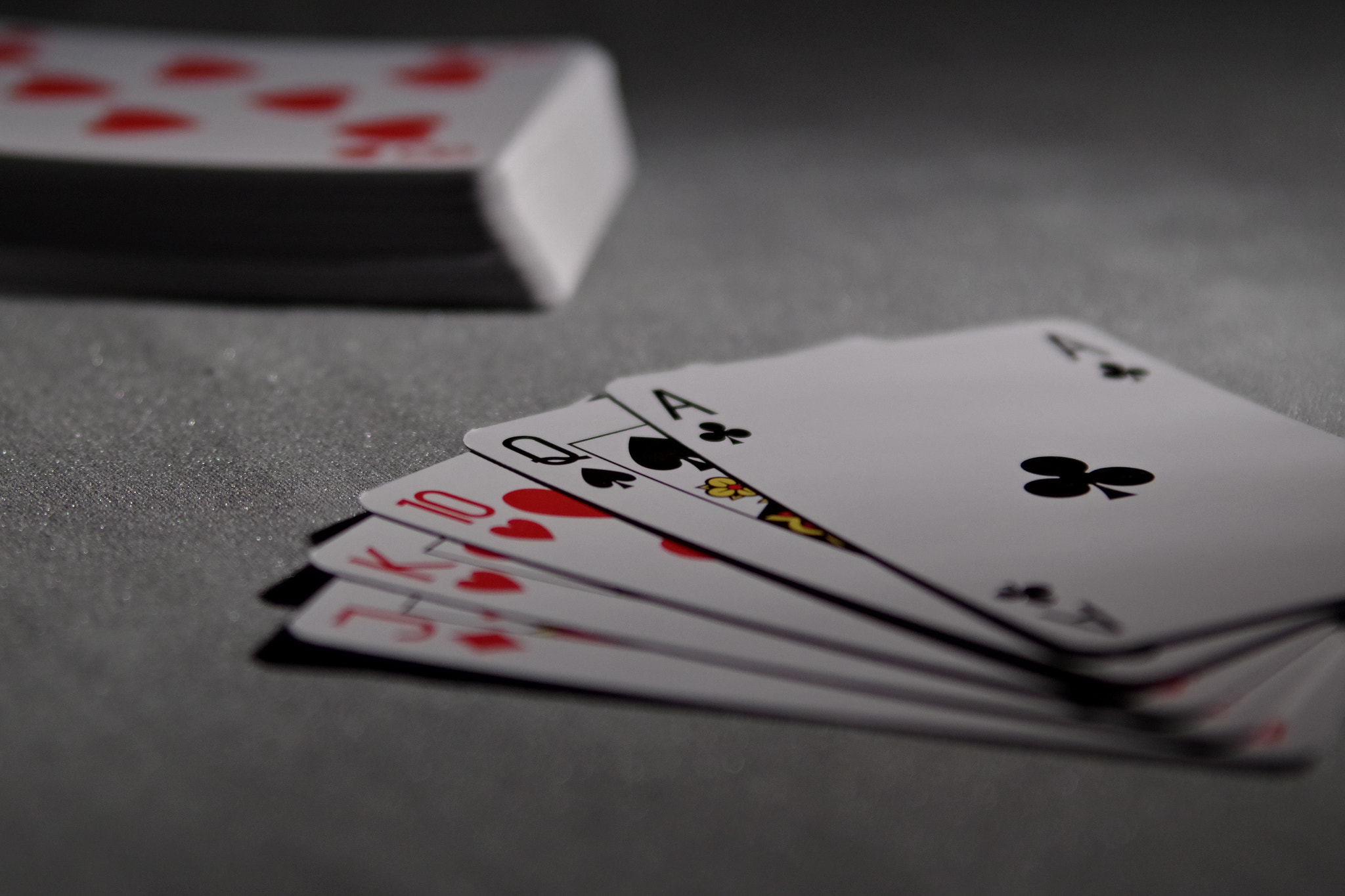 Pentax K-S2 sample photo. Playing cards photography