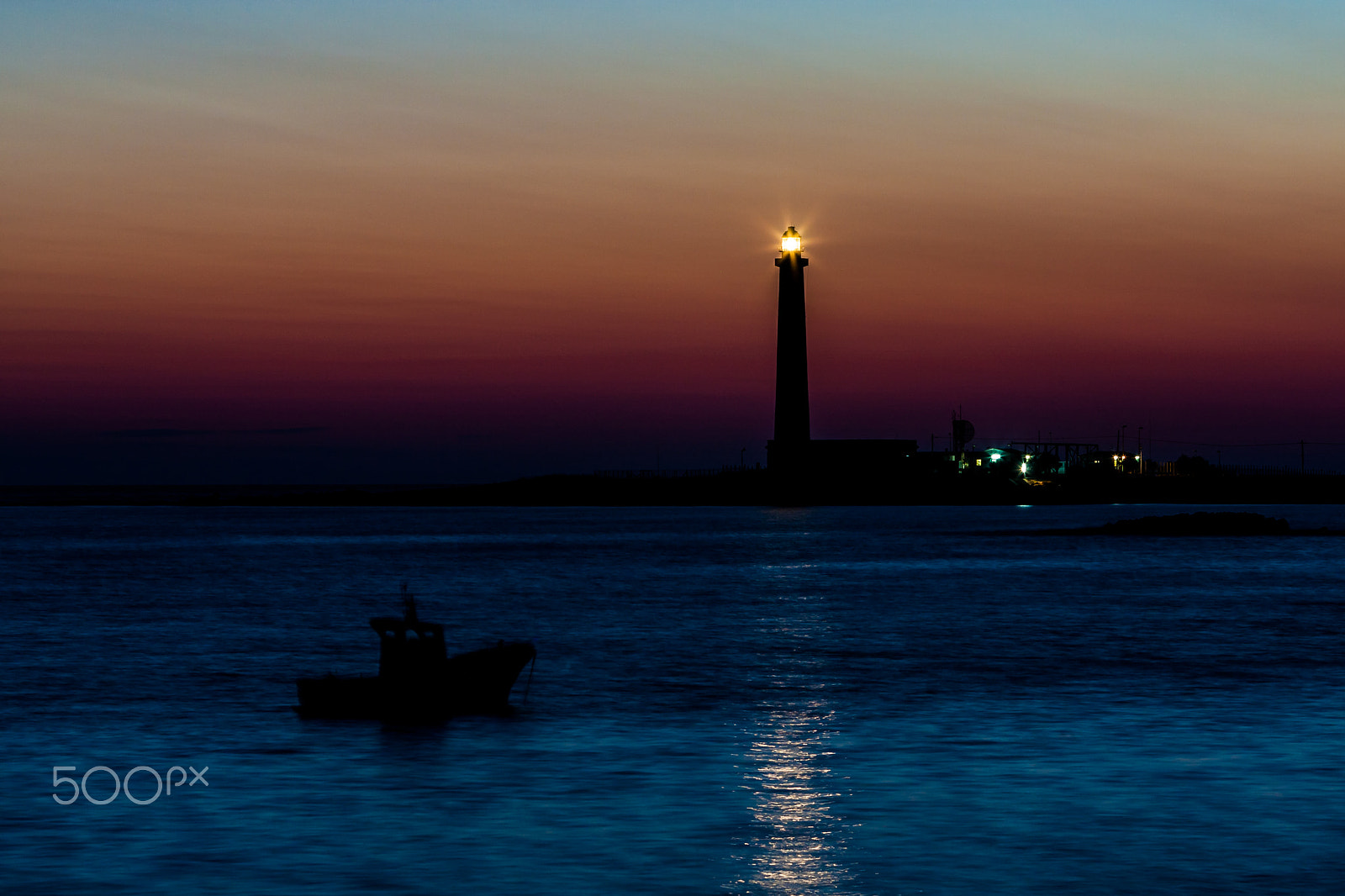 Canon EF 70-200mm F2.8L USM sample photo. Favignana at dusk photography