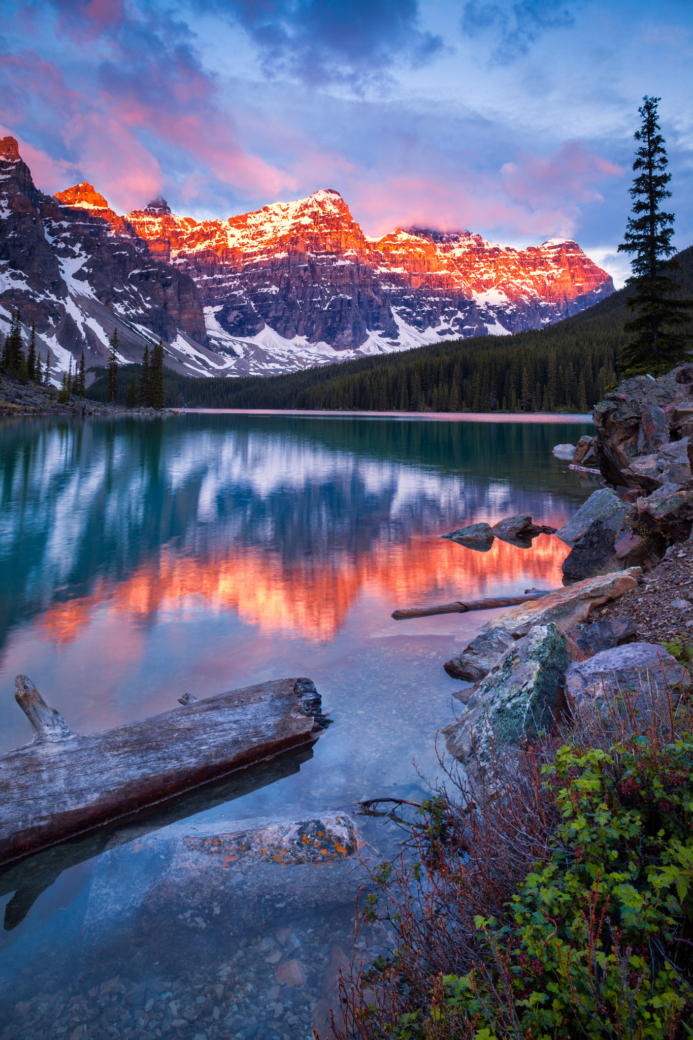 Canon TS-E 24mm f/3.5L sample photo. Valley of the ten peaks photography