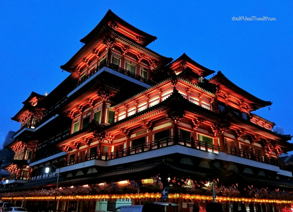 CASIO EX-100 sample photo. Buddha tooth relics temple photography