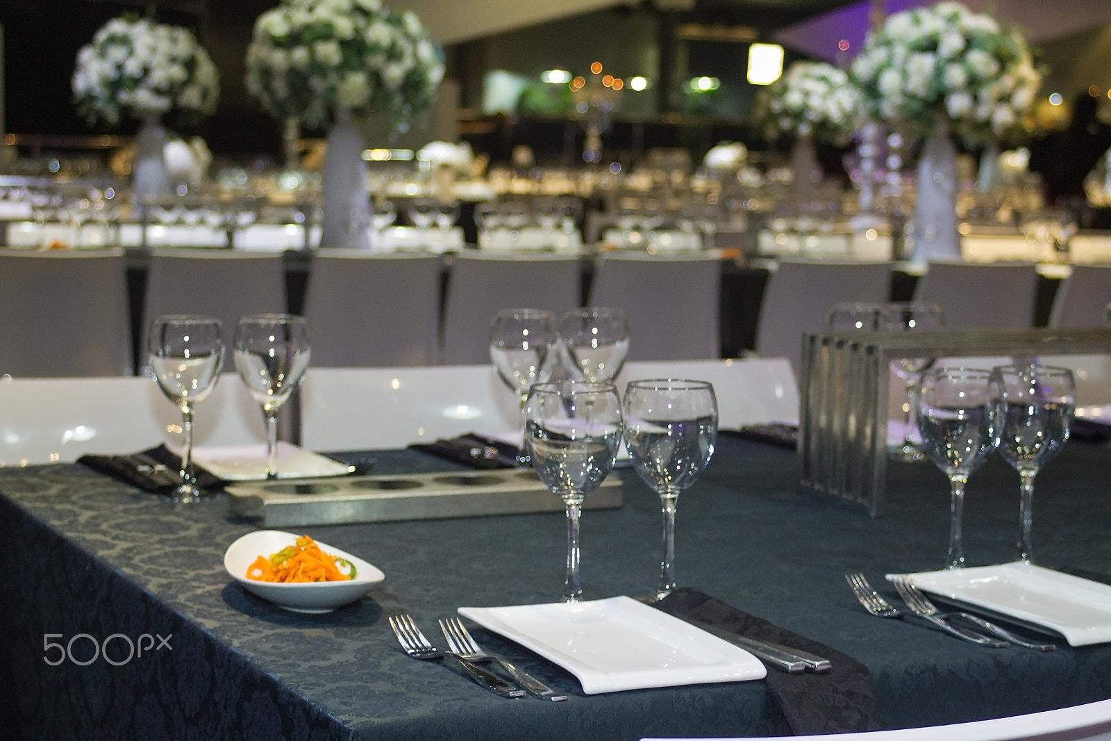 Canon EOS 7D + Canon EF 28-90mm f/4-5.6 USM sample photo. Festively decorated table . photography