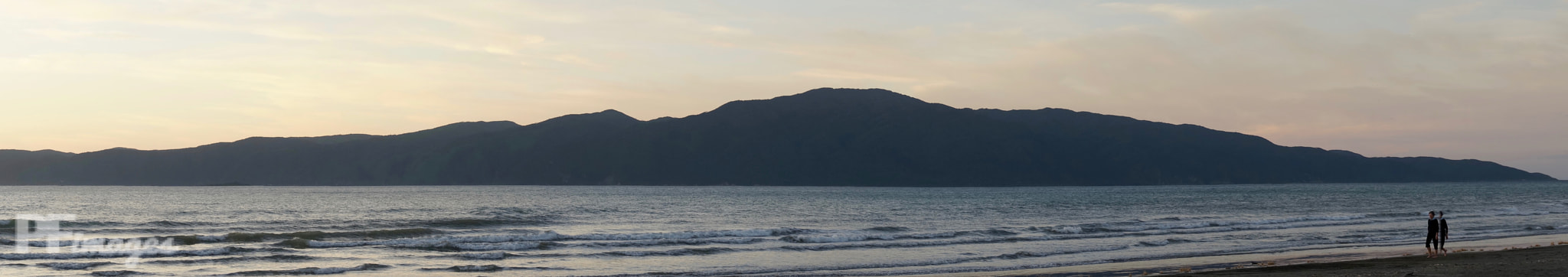 Sony Alpha NEX-5R + Sony E 18-50mm F4-5.6 sample photo. Kapiti island panorama photography