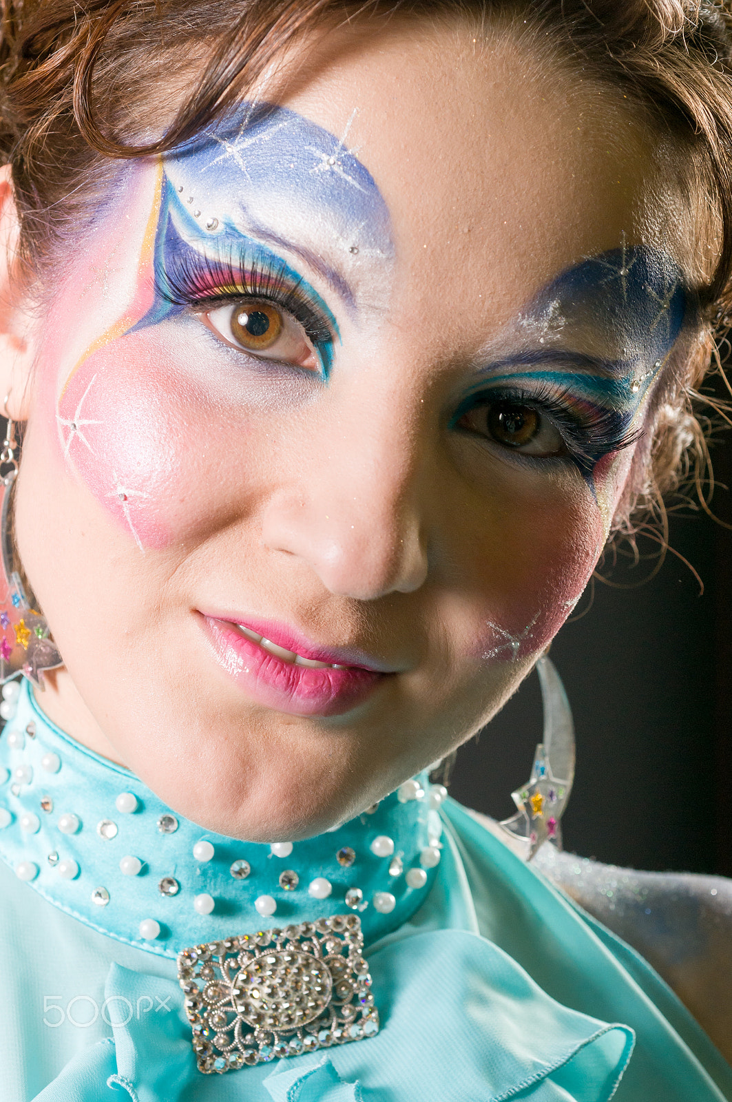 Nikon D300 + Nikon AF Micro-Nikkor 60mm F2.8D sample photo. Makeup and hair artists competition photography
