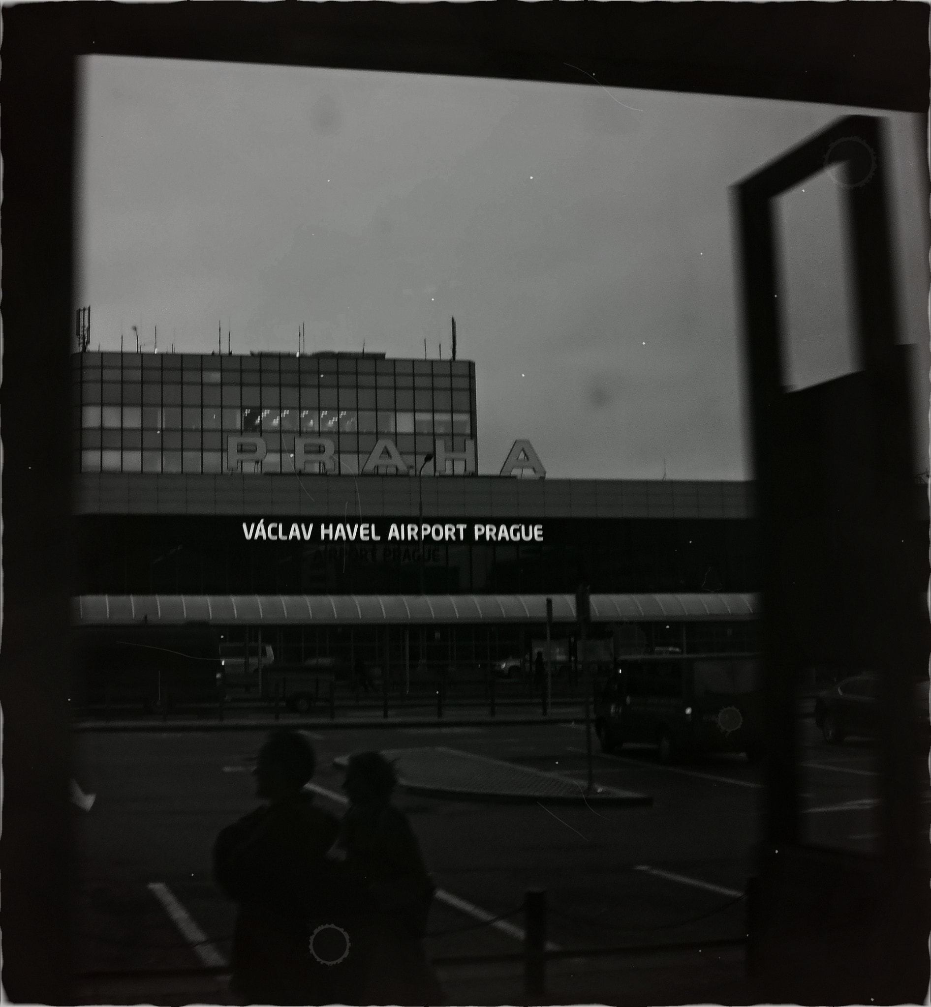 Olympus T105,T100,X36 sample photo. Black and white photography