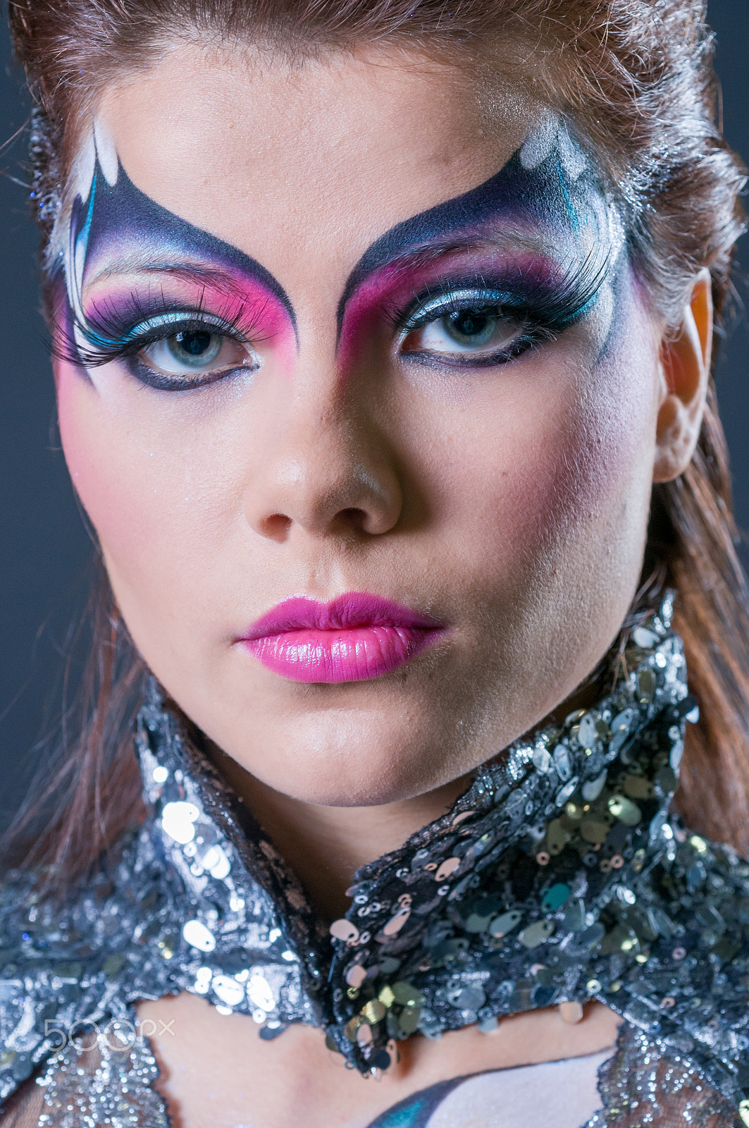 Nikon D300 + Nikon AF Micro-Nikkor 60mm F2.8D sample photo. Makeup and hair artists competition photography