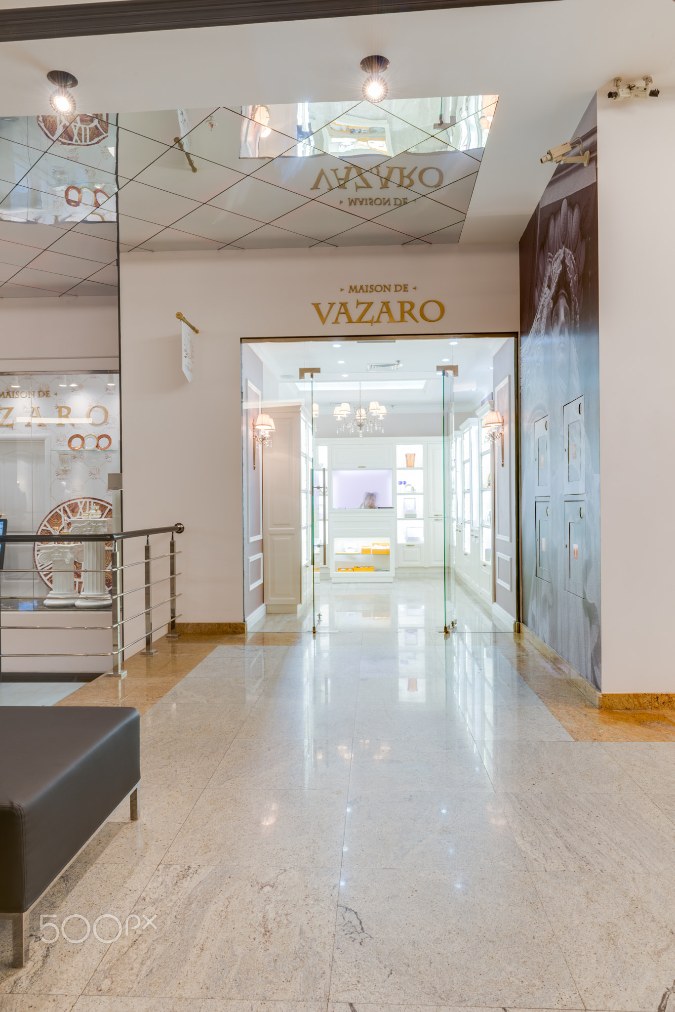 Modern store interior