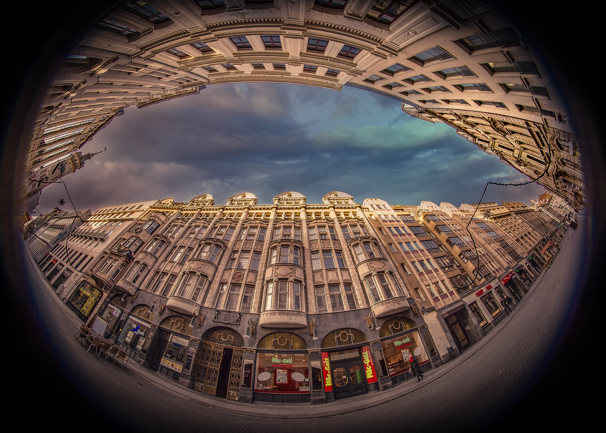 Nikon D4 + Samyang 8mm F3.5 Aspherical IF MC Fisheye sample photo. Leipzig city views photography