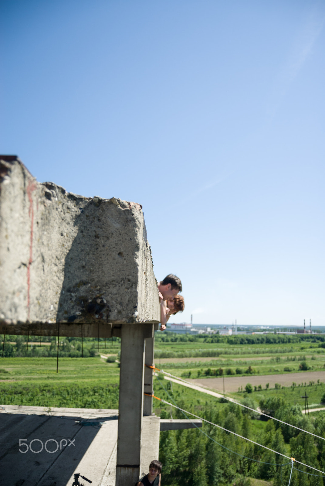 Nikon D200 sample photo. Extreme sports ropejumping photography