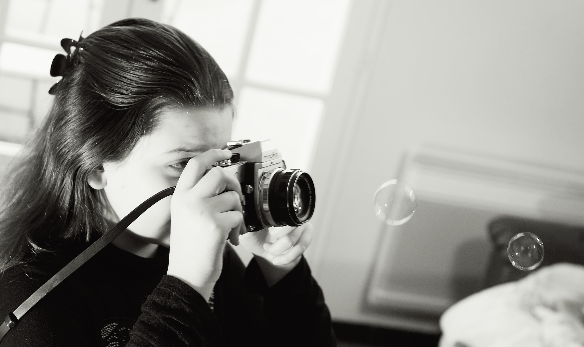 Canon EOS 50D + Canon EF 50mm F1.8 II sample photo. My second daugther photography