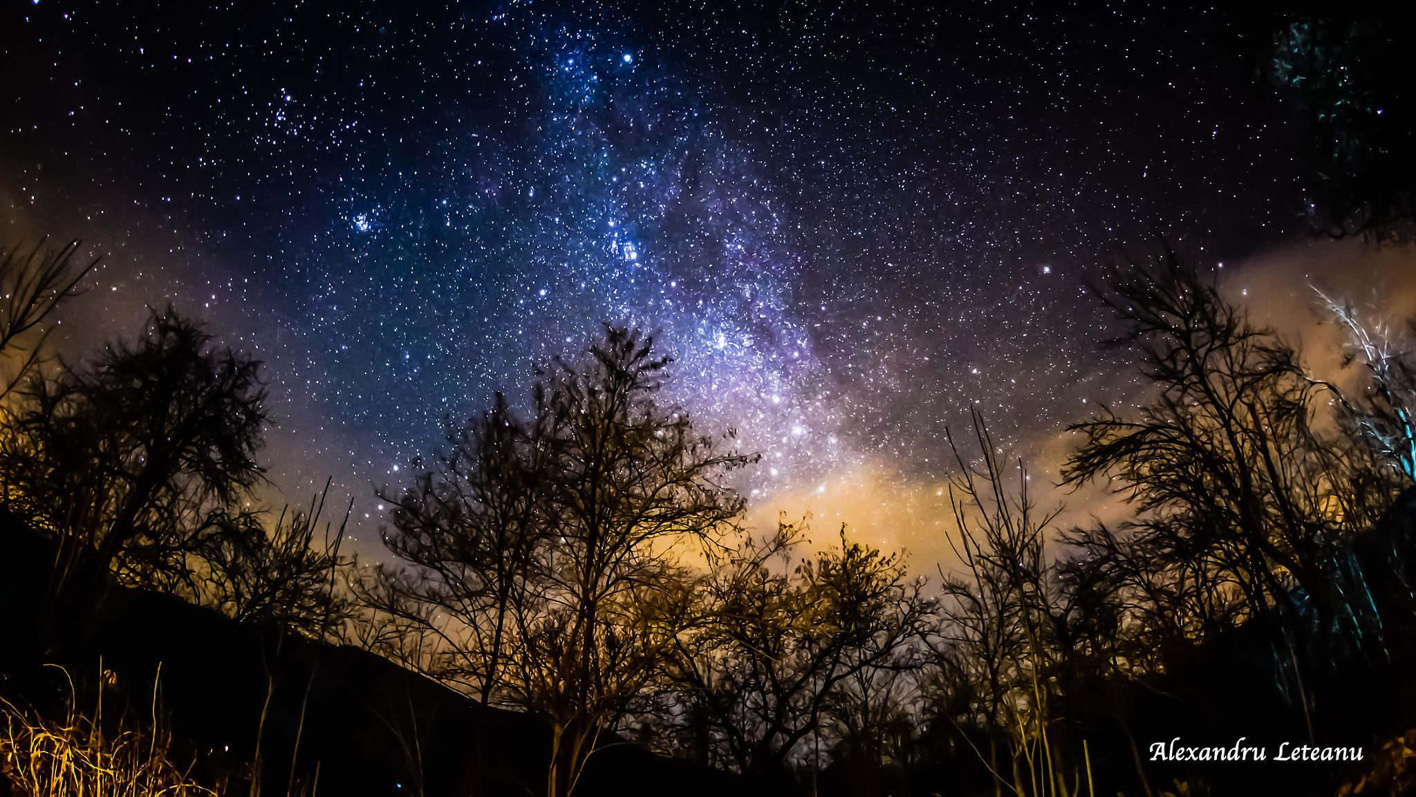 Nikon AF DX Fisheye-Nikkor 10.5mm F2.8G ED sample photo. Stars photography