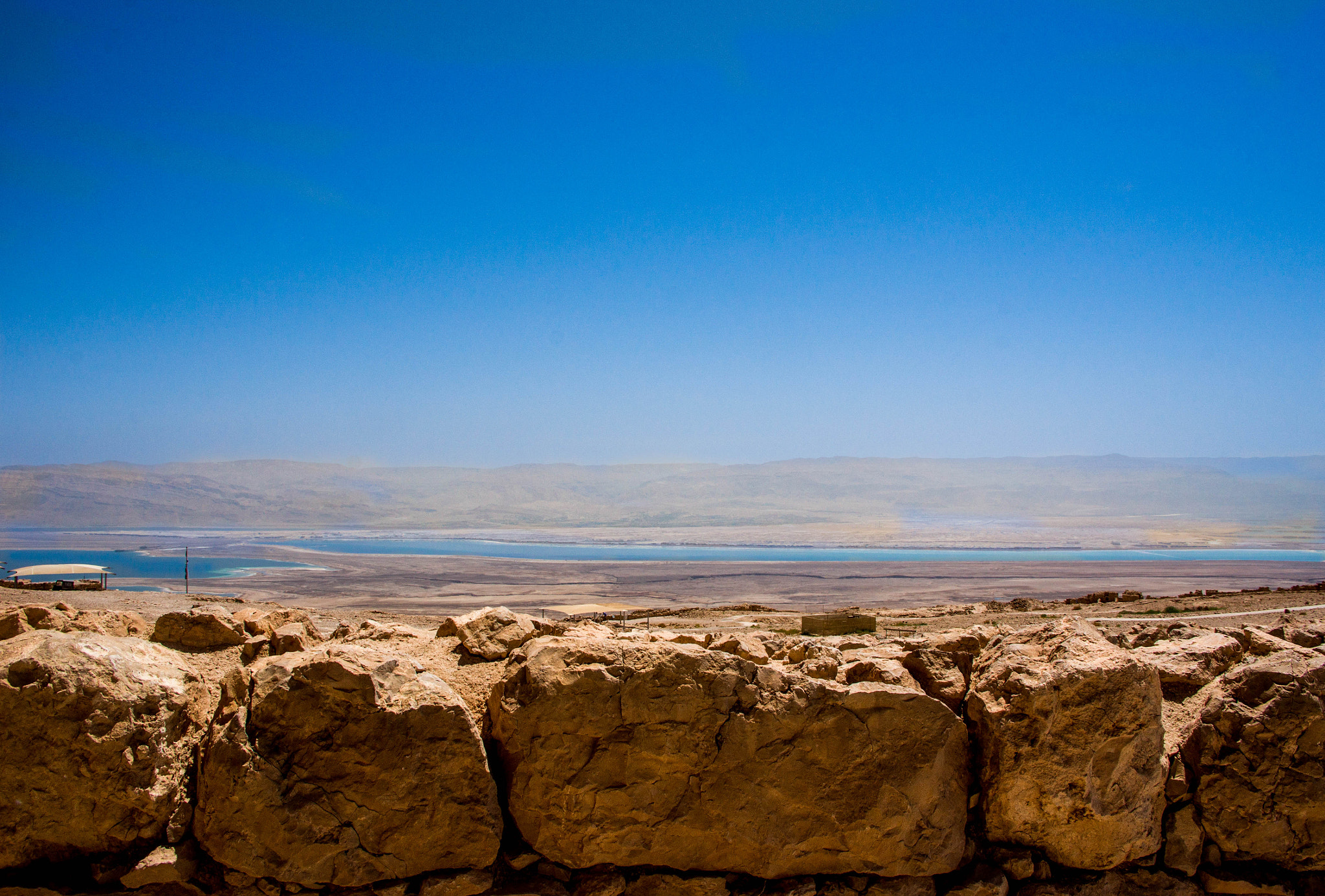 Sony Alpha DSLR-A550 + Minolta AF 28-80mm F3.5-5.6 II sample photo. Dead sea photography