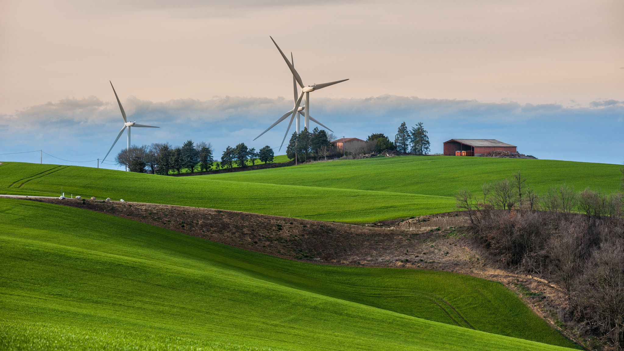 Nikon D3X sample photo. Eolienne du lauragais photography