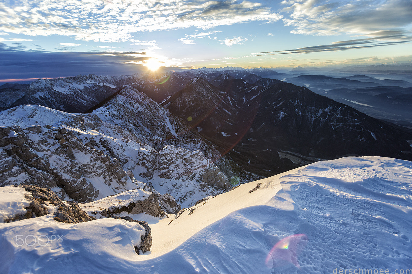 Canon EOS-1D X + Canon EF 16-35mm F2.8L USM sample photo. Sonnenuntergang auf dem hochobir photography