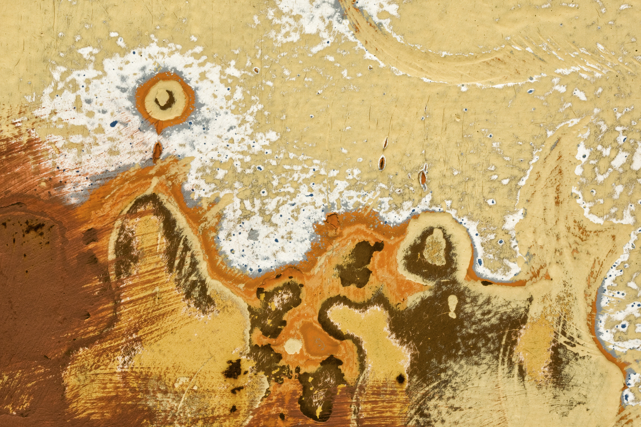 Canon EOS-1D Mark III sample photo. Abstract paint and rust 1 photography