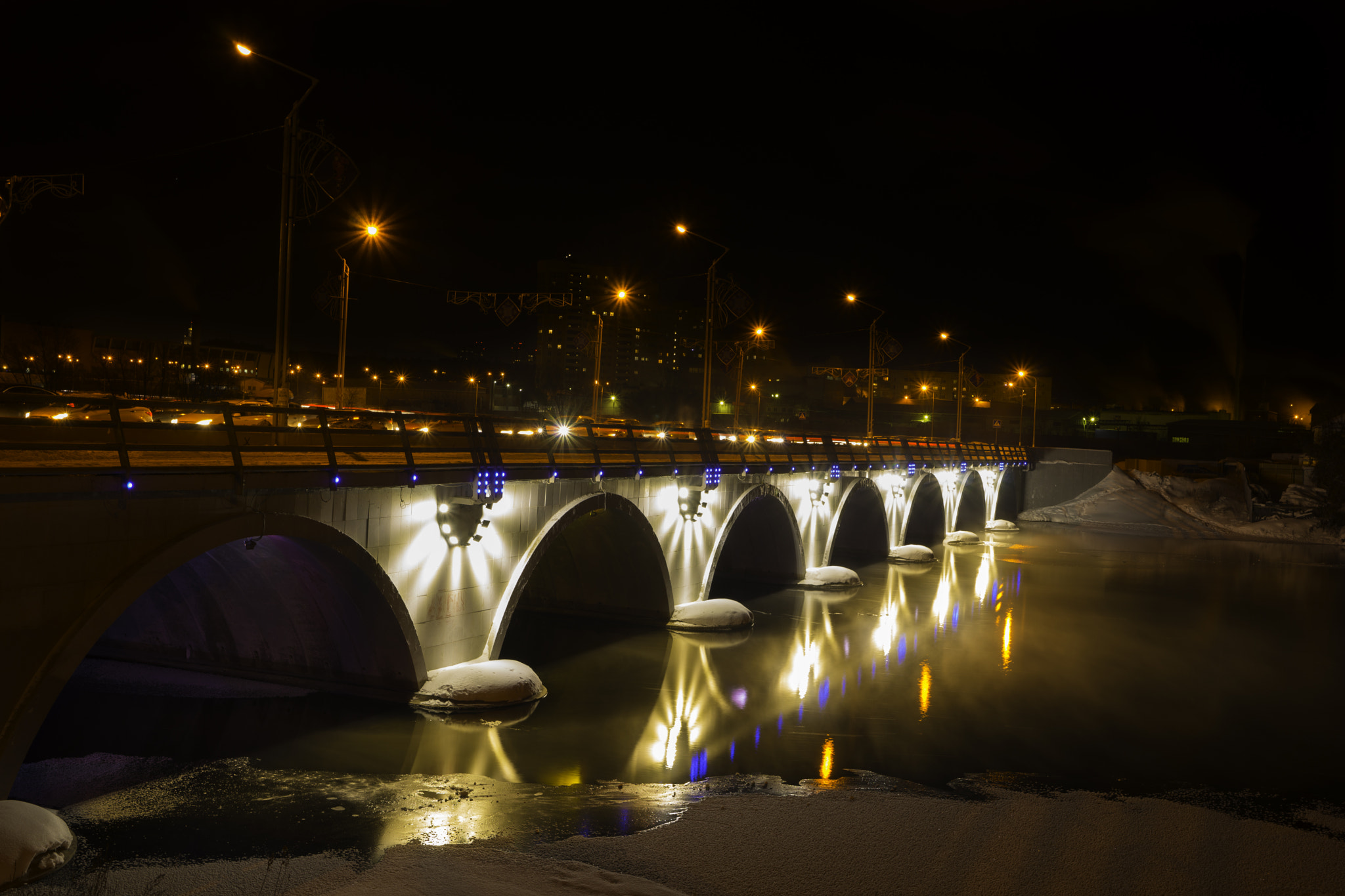Sony 28-75mm F2.8 SAM sample photo. Night city photography