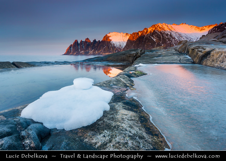 Norway - Senja -  Devil's Jaw - Oskornan mountains