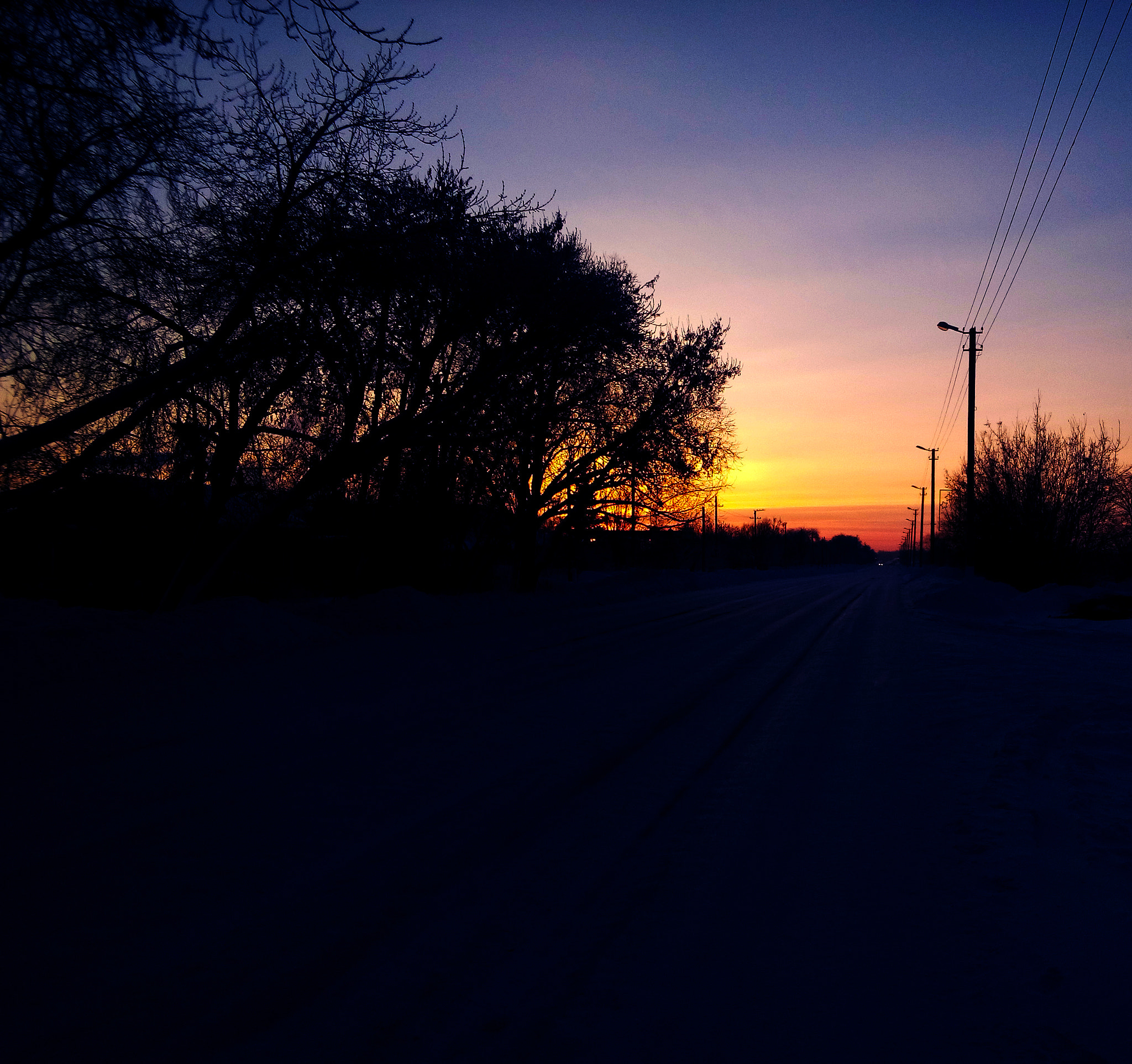 LG VOLT sample photo. Sunset photography