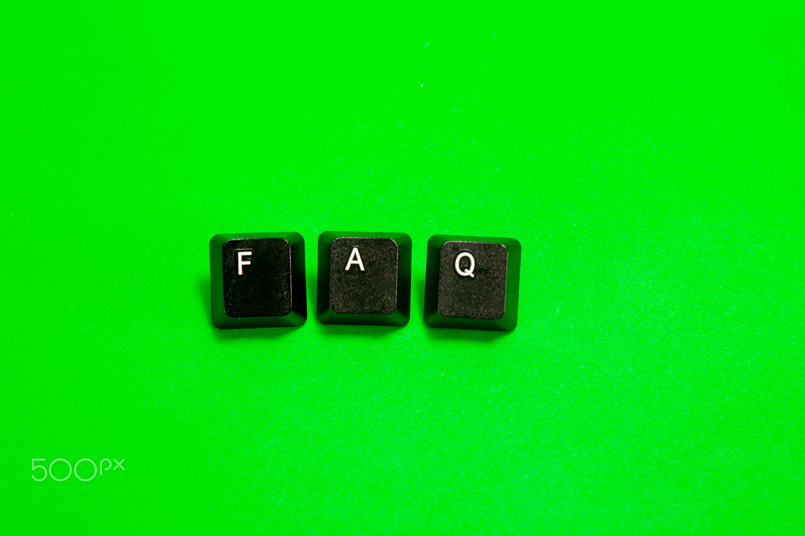 Canon EF 28-90mm f/4-5.6 sample photo. Three plastic keys with faq word photography