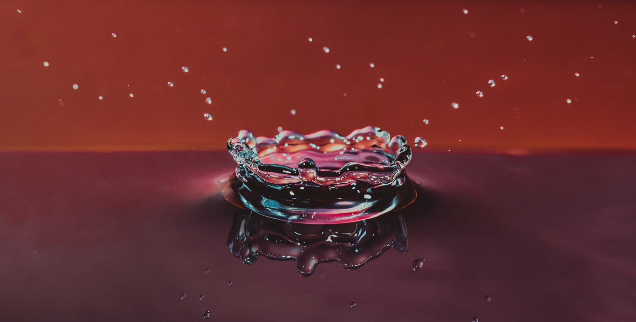 Sigma APO Macro 150mm f/2.8 EX DG HSM sample photo. High-speed drops photography