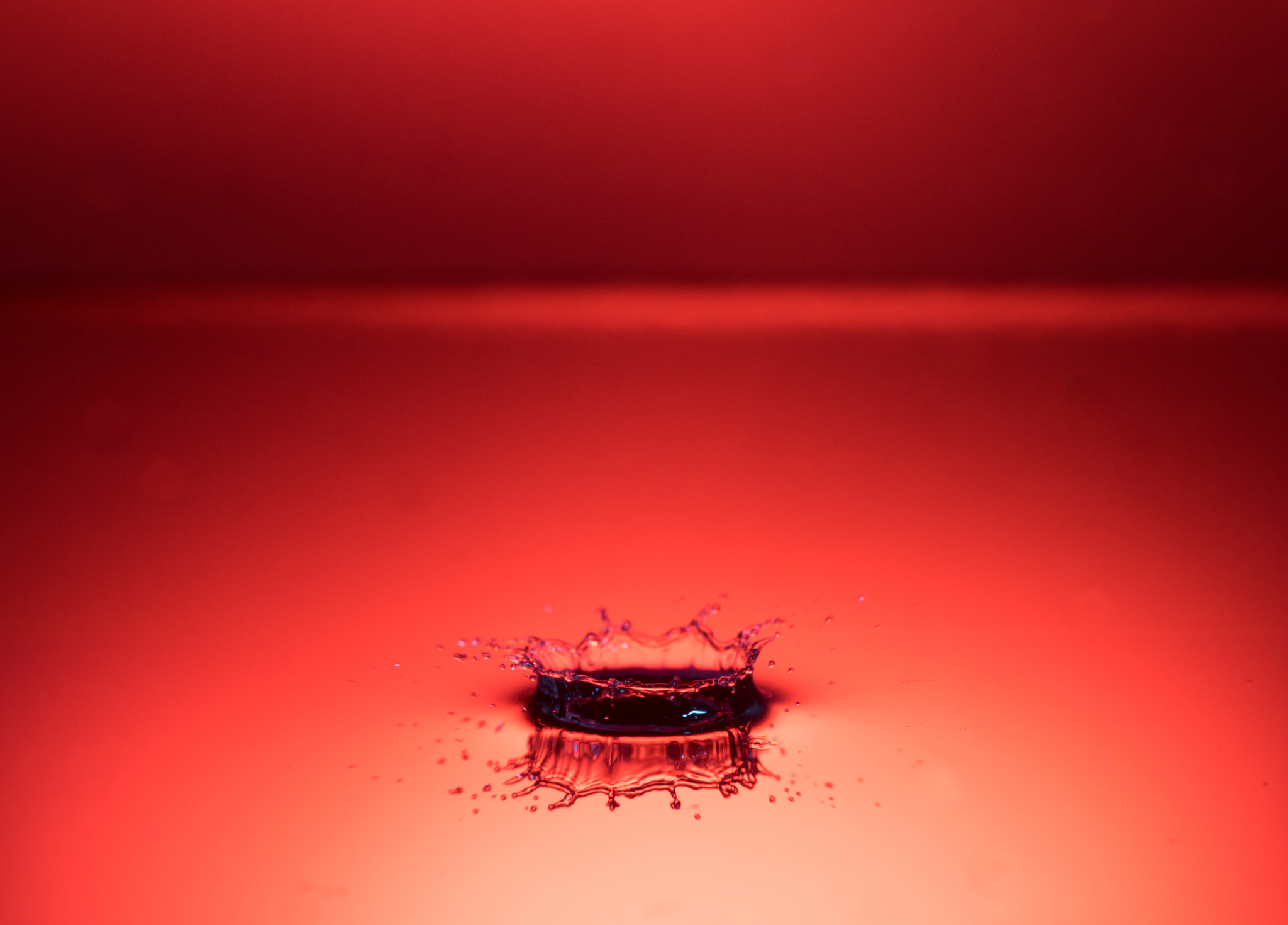 Sigma APO Macro 150mm f/2.8 EX DG HSM sample photo. High-speed drops photography