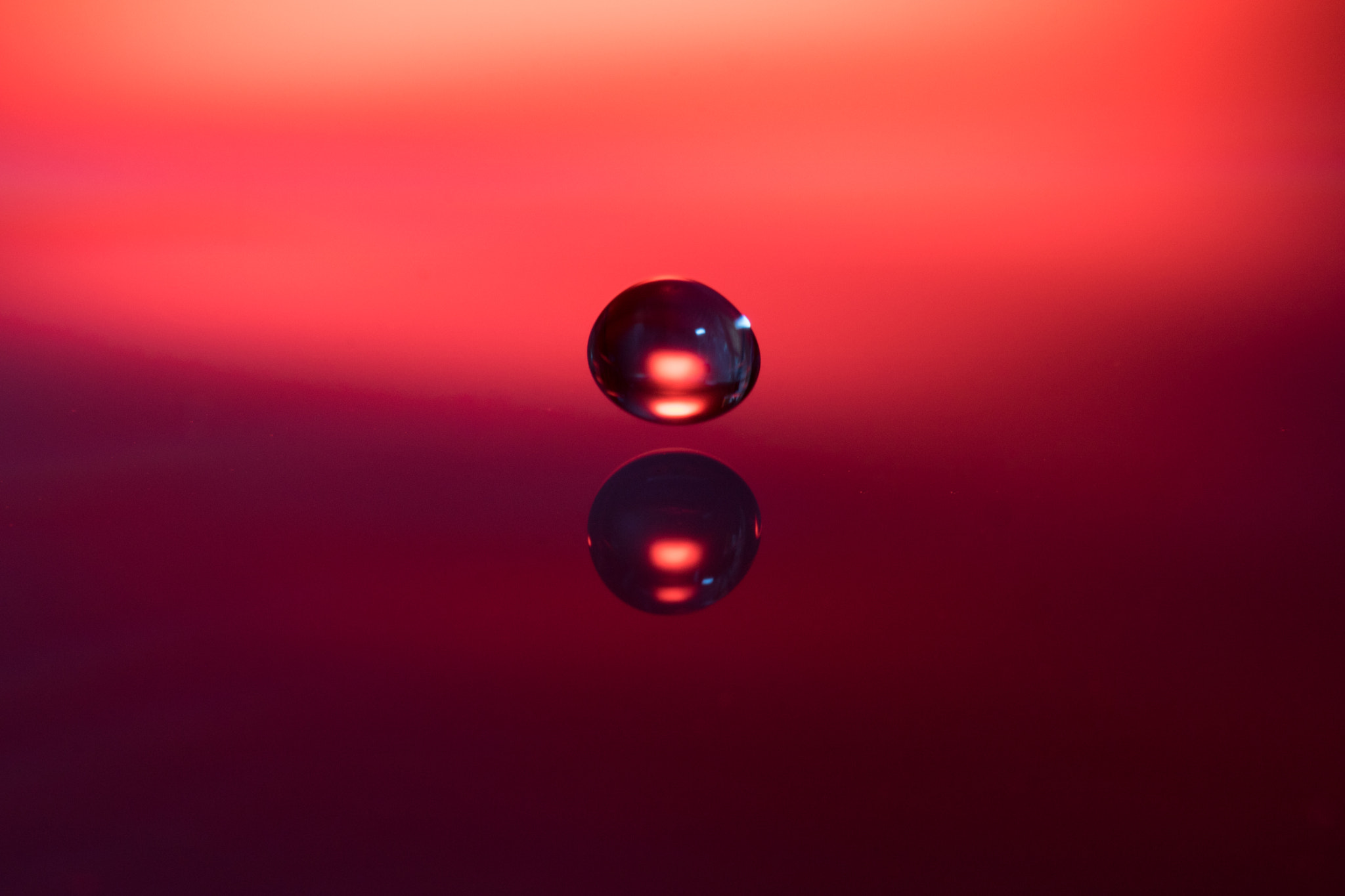 Sigma APO Macro 150mm f/2.8 EX DG HSM sample photo. High-speed drops photography