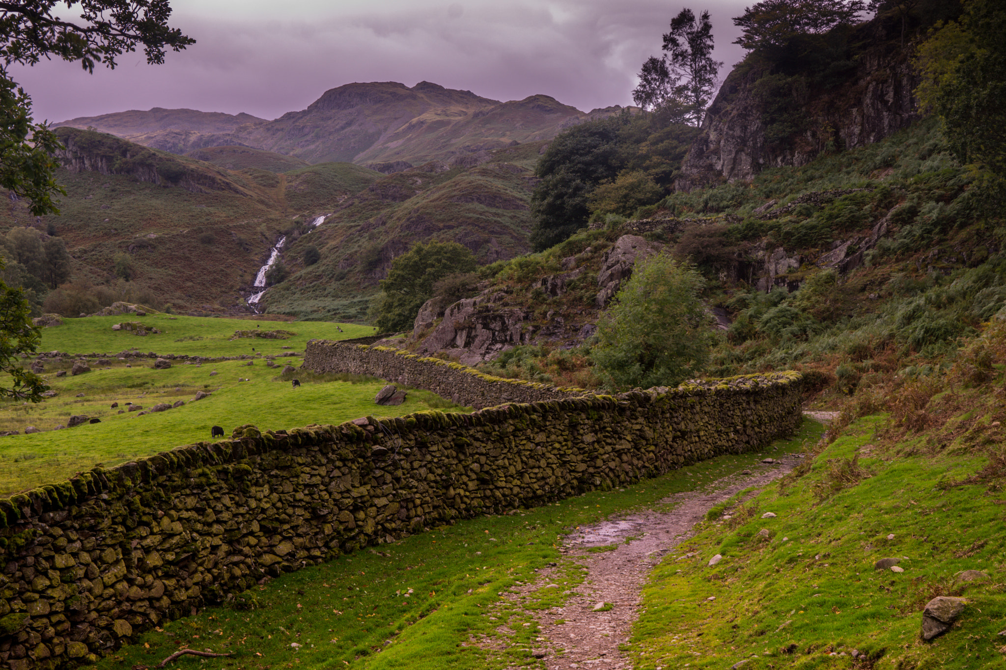 Sony Alpha NEX-7 + 24-70mm F4 ZA OSS sample photo. Wall and waterfall. photography