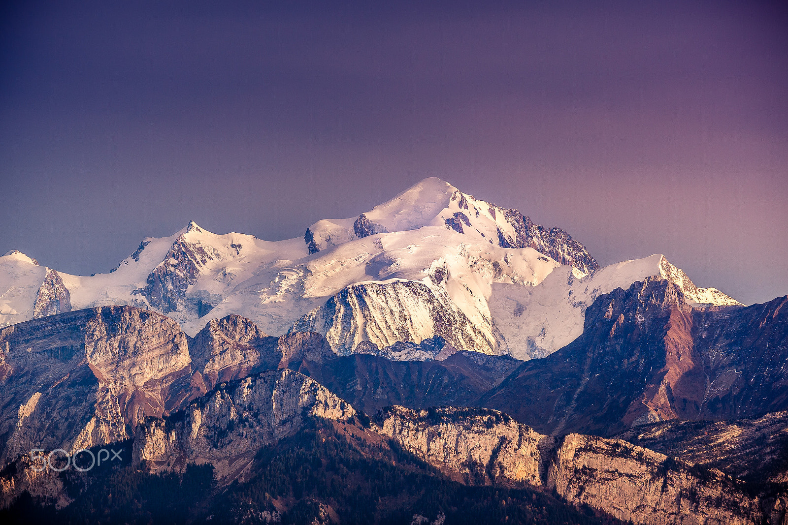 Canon EF 100-400mm F4.5-5.6L IS II USM sample photo. Mont blanc photography