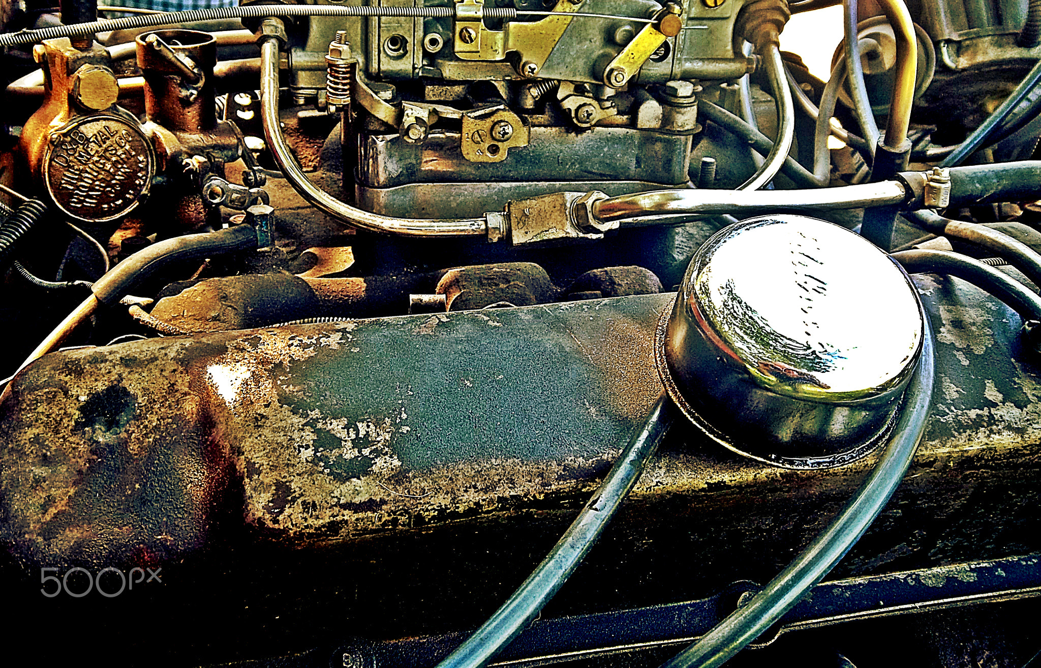 Dodge 440 V8 Magnum Engine Detail