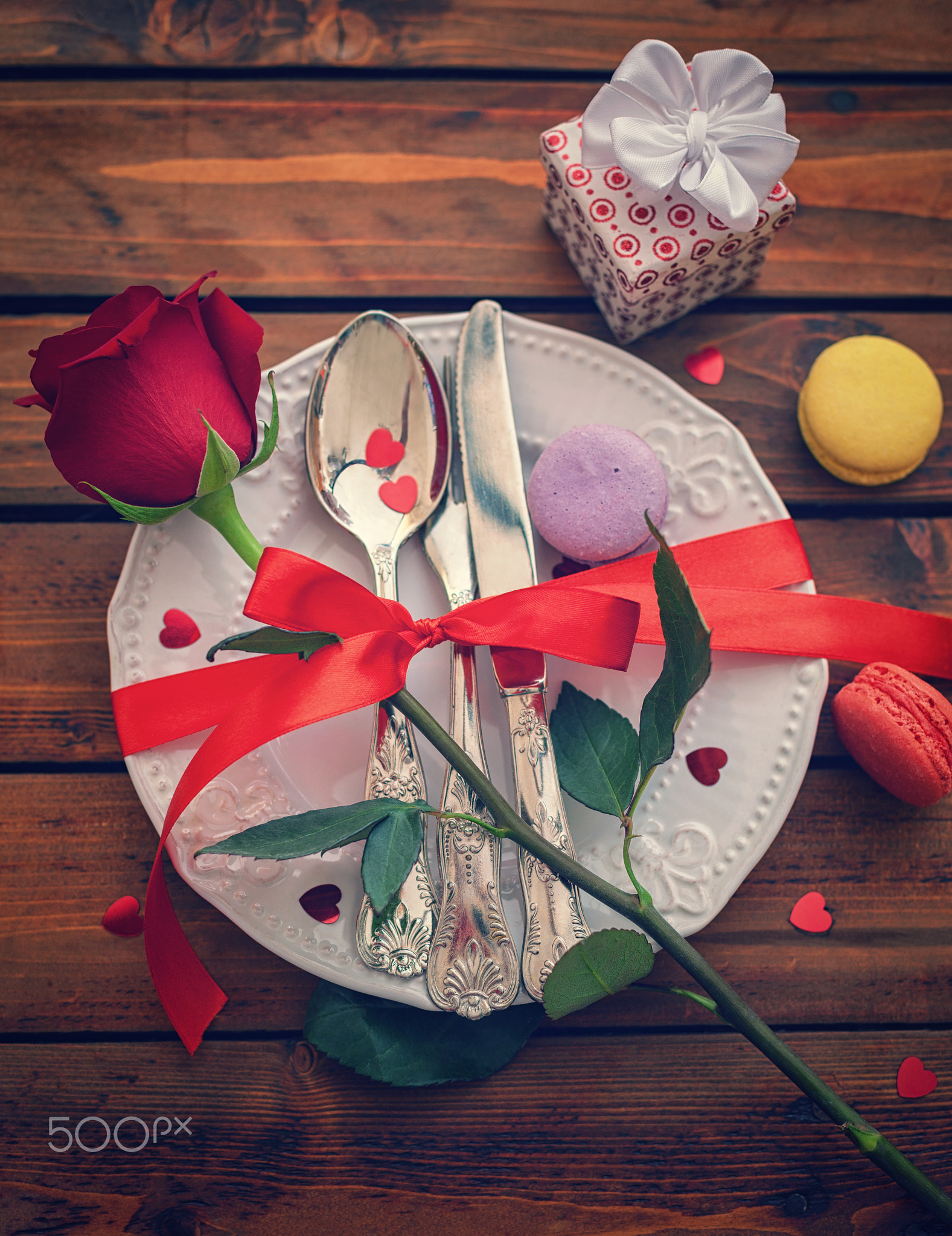 Romantic Place Setting