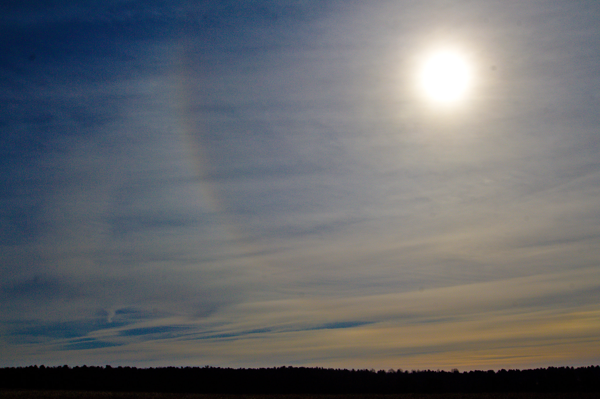 Sigma 10-20mm F3.5 EX DC HSM sample photo. Morning clouds in a winter sky photography