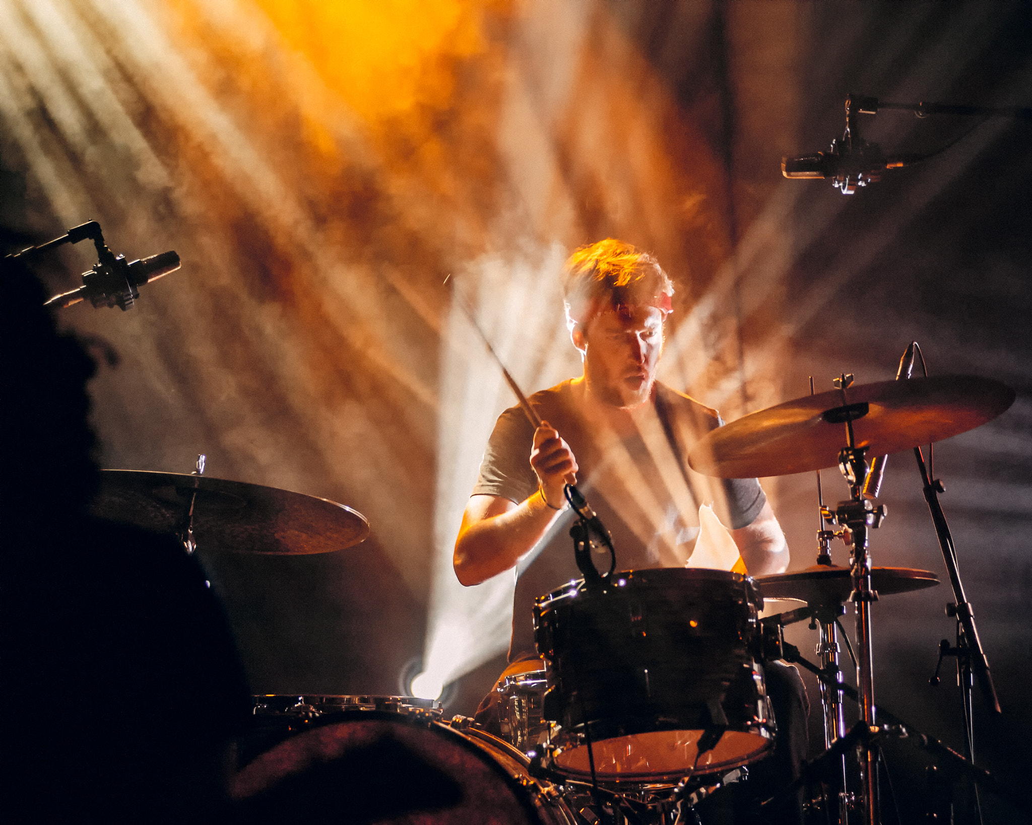 AF Zoom-Nikkor 80-200mm f/2.8 ED sample photo. Drummer photography